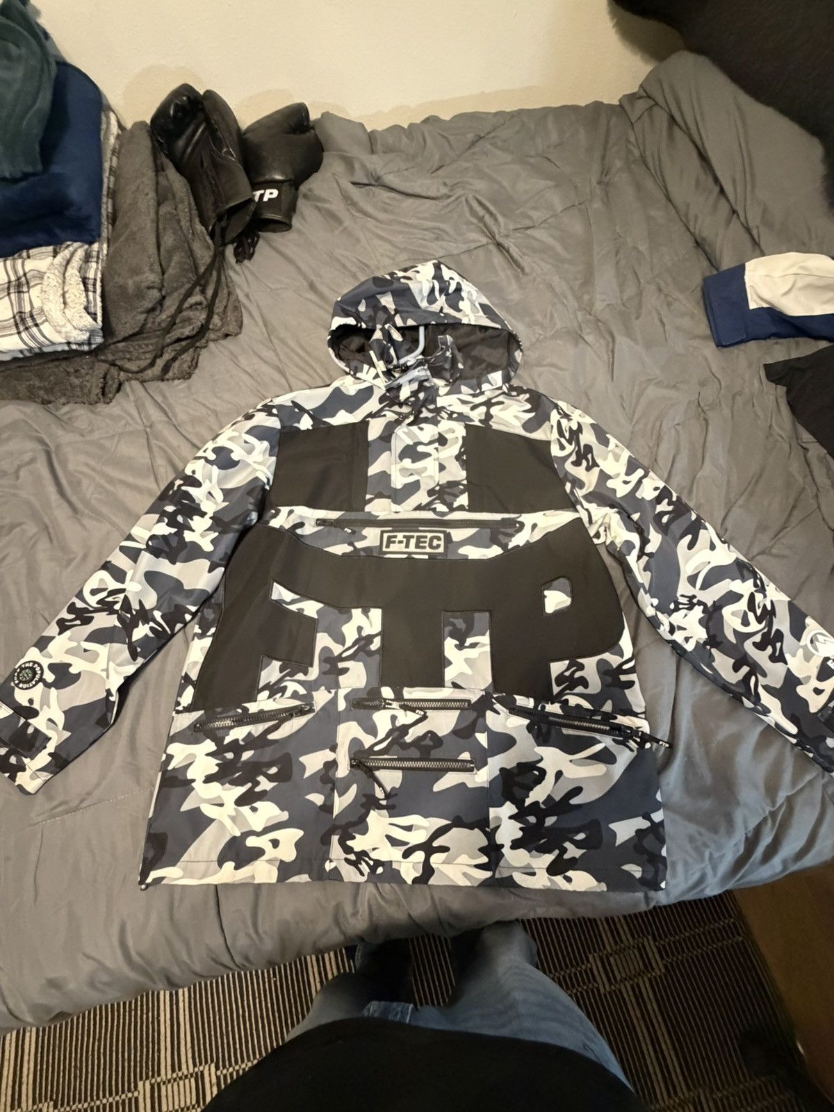 Fuck The Population BRAND NEW FTP F-TEC Full Zip Goggle Parka