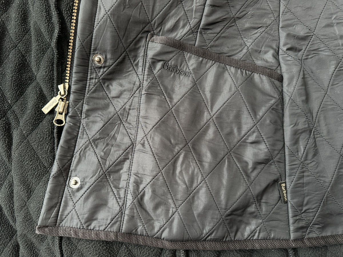 Barbour Ladies BARBOUR Polarquilt Black Quilted Jacket UK 12 / US 8 Size M / US 6-8 / IT 42-44 - 8 Thumbnail