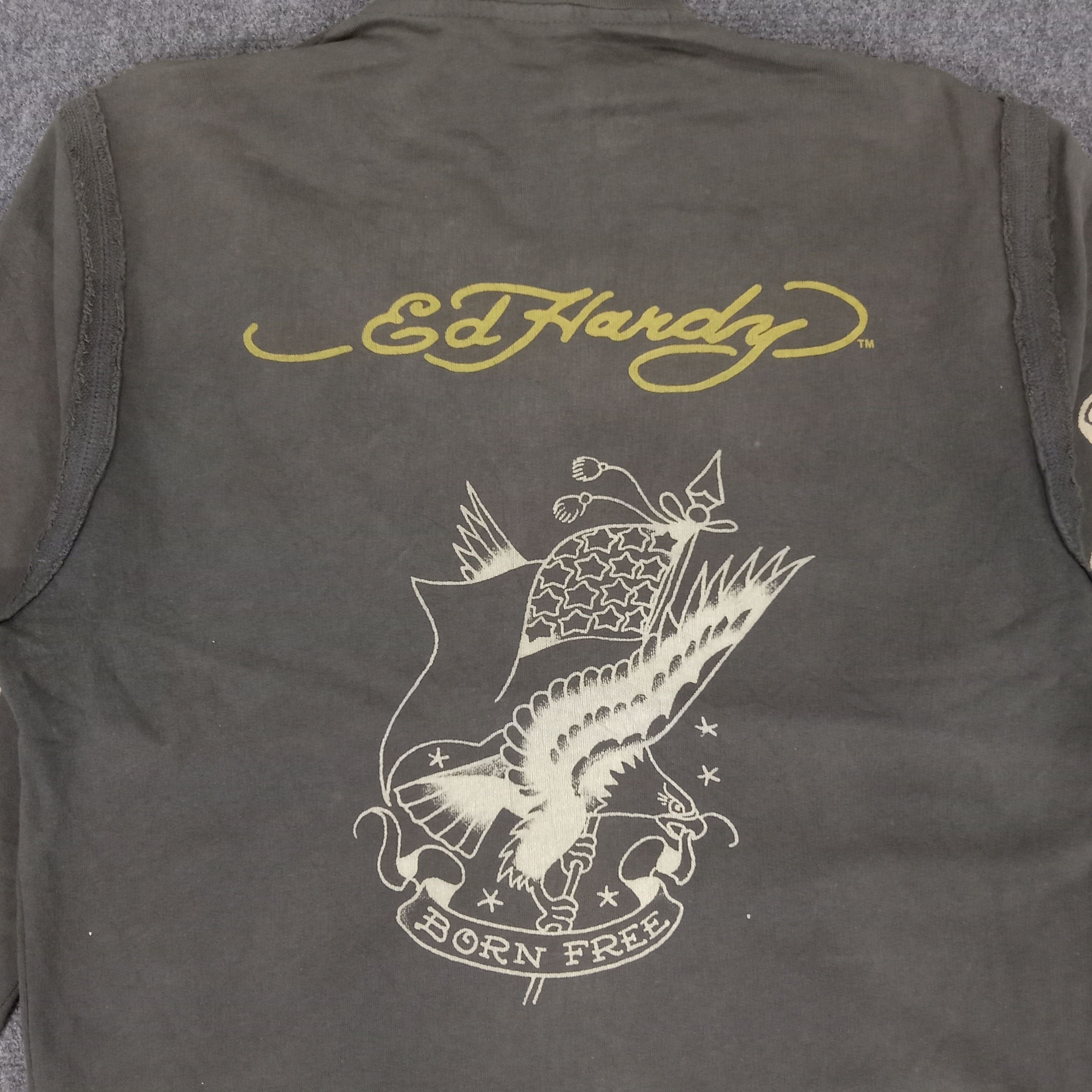 Christian Audigier × Ed Hardy × Vintage ED HARDY Designer Christian Audigier Sweaters Size US M / EU 48-50 / 2 - 8 Thumbnail