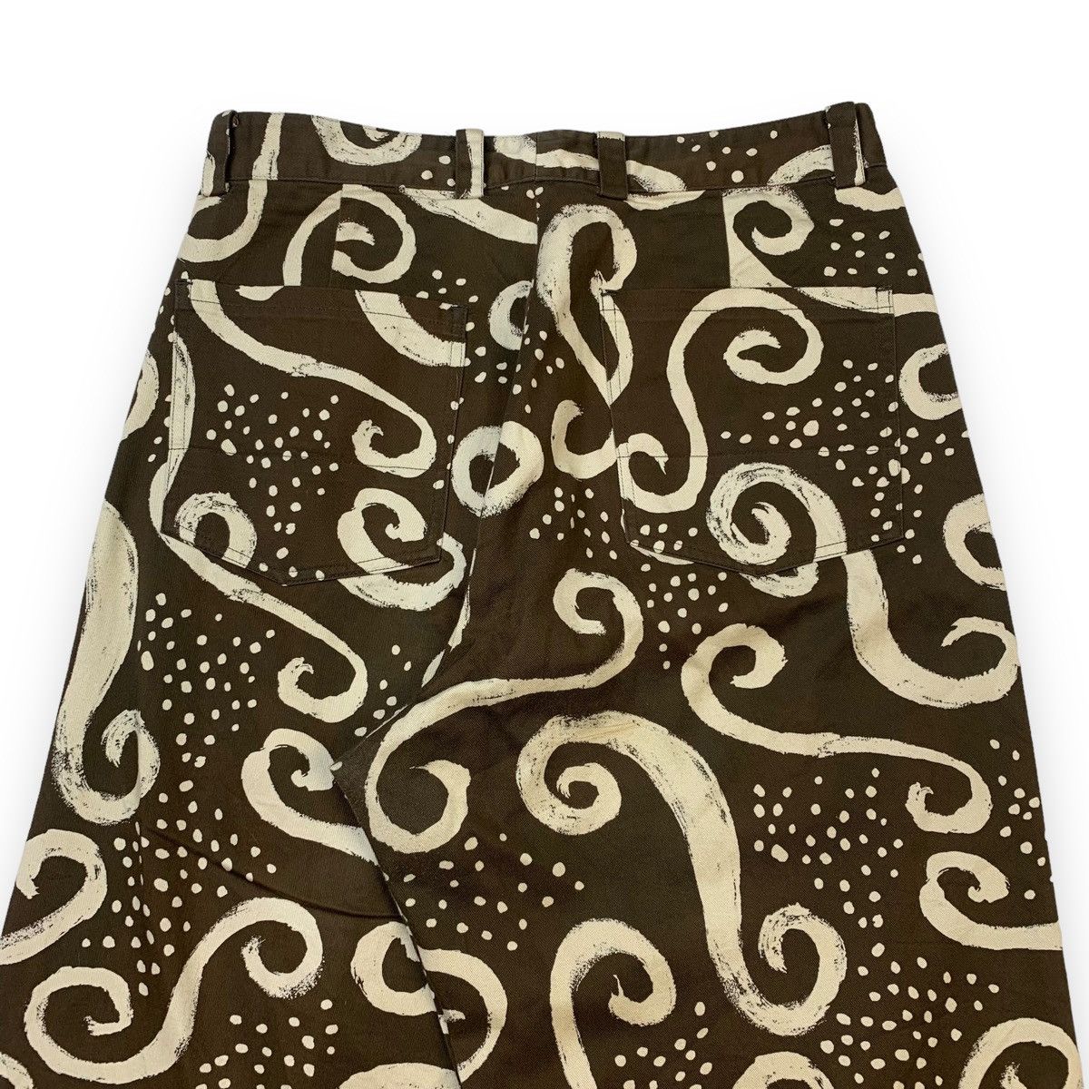 Issey Miyake Issey miyake abstract print trousers Size US 30 / EU 46 - 4 Thumbnail
