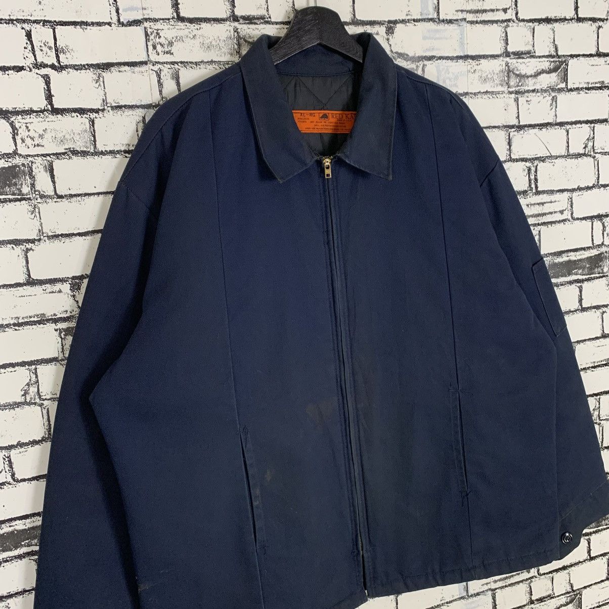 Designer × Vintage Vintage Red Cap Worker Jacket Size XL Size US XL / EU 56 / 4 - 4 Thumbnail