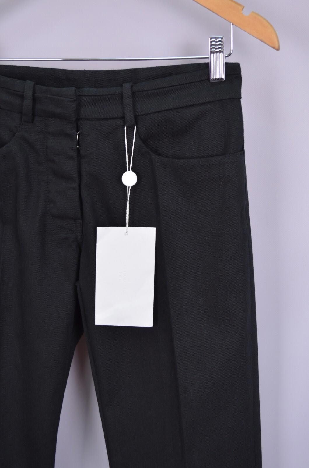 Maison Margiela Maison Margiela S/S 2010 Flat Front Black Pants Sz 42 Bnwt! Size 38" / US 16 / IT 52 - 4 Thumbnail
