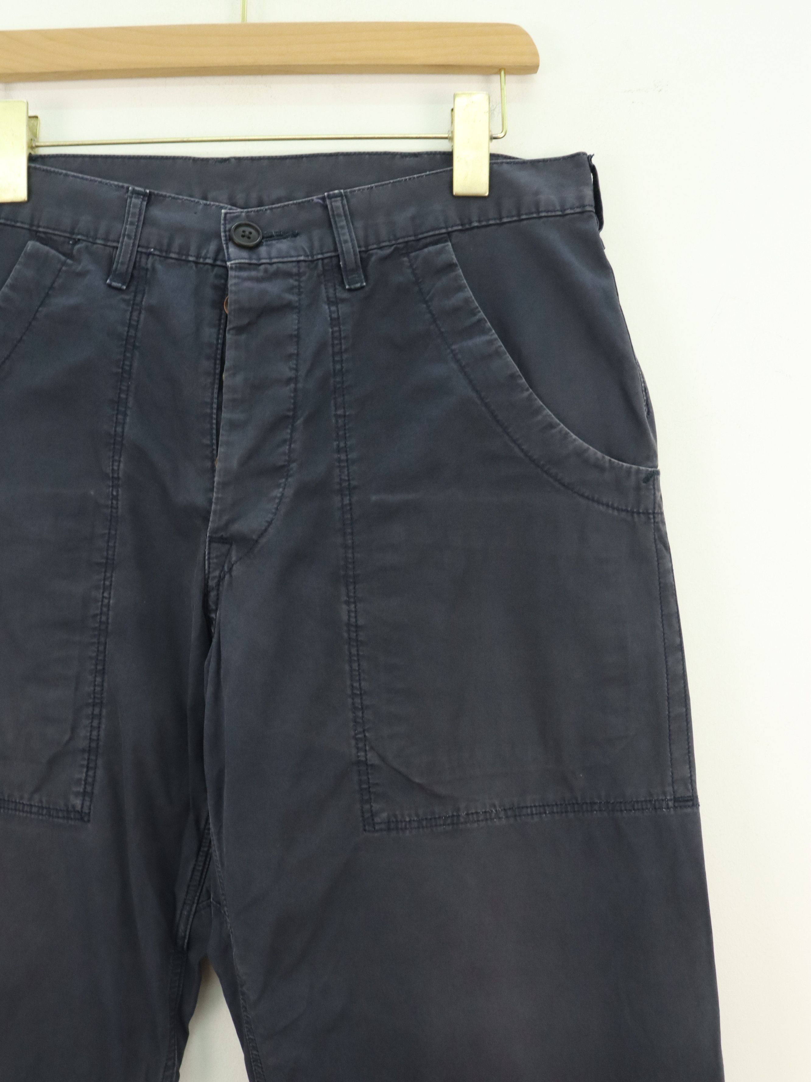 BRU NA BOINNE Bru Na Boinne Fatigue Double Sided Pocket Button Pant Size US 33 - 4 Thumbnail