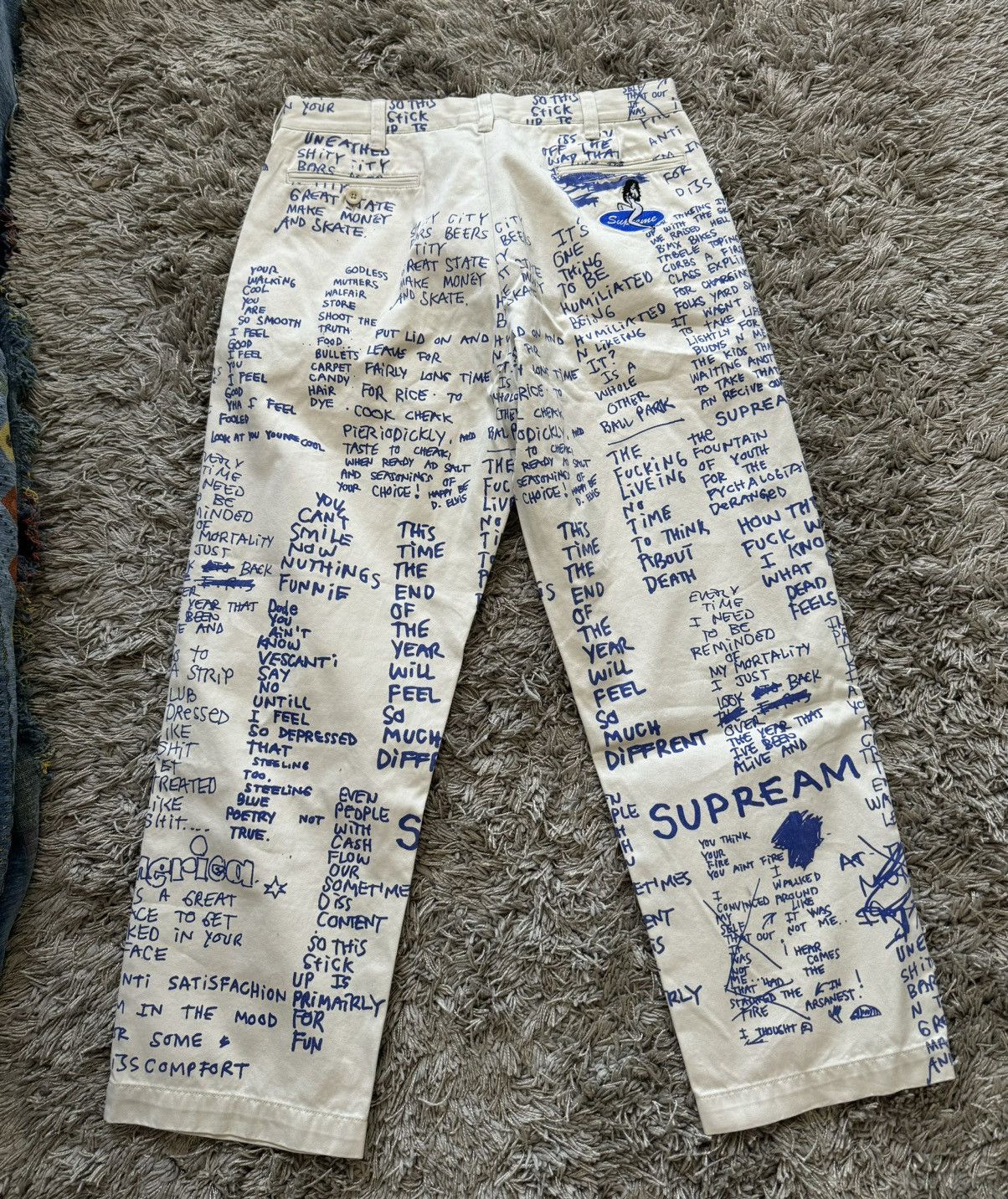 32 Supreme Pin Up Chino Pant | Grailed