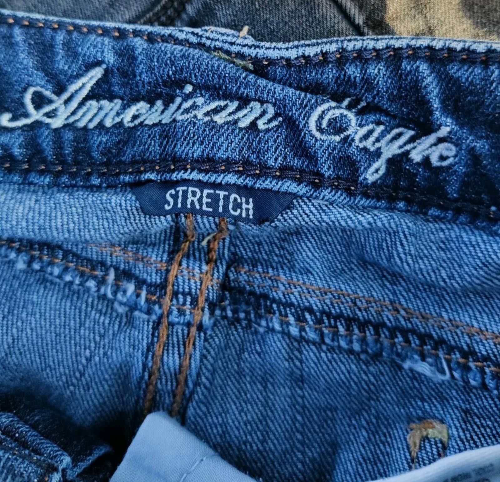 American Eagle Outfitters American Eagle Skinny Jeans Womens Size 0 Stretch Short Blue Size 25" / US 0 / IT 36 - 5 Thumbnail