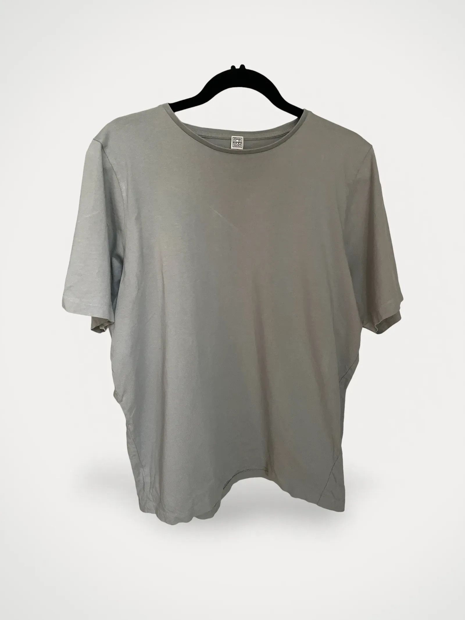 Toteme Toteme Oversized Cotton Tee Short Sleeve T-shirt Size S / US 4 / IT 40 - 1 Thumbnail