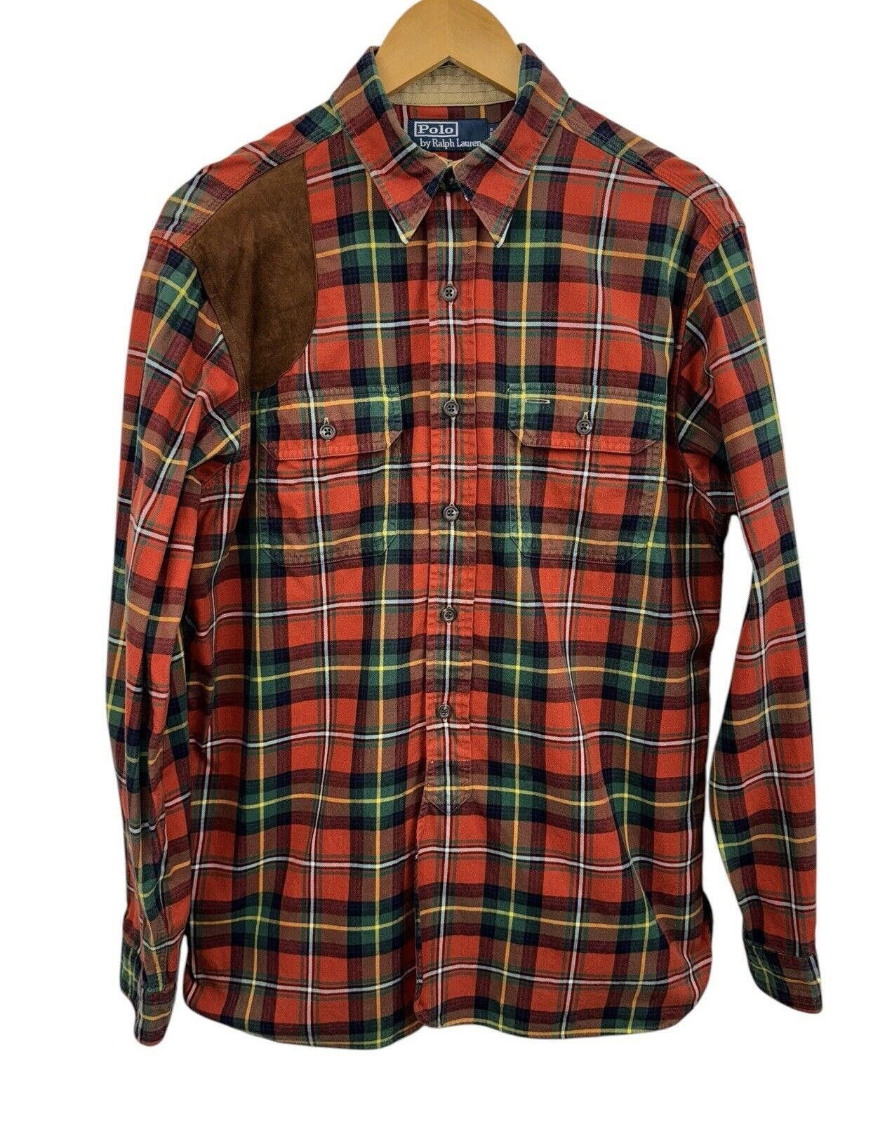 Polo Ralph Lauren Vintage Polo Ralph Lauren Red Plaid Shooting Hunting Shirt M Size US M / EU 48-50 / 2 - 1 Thumbnail