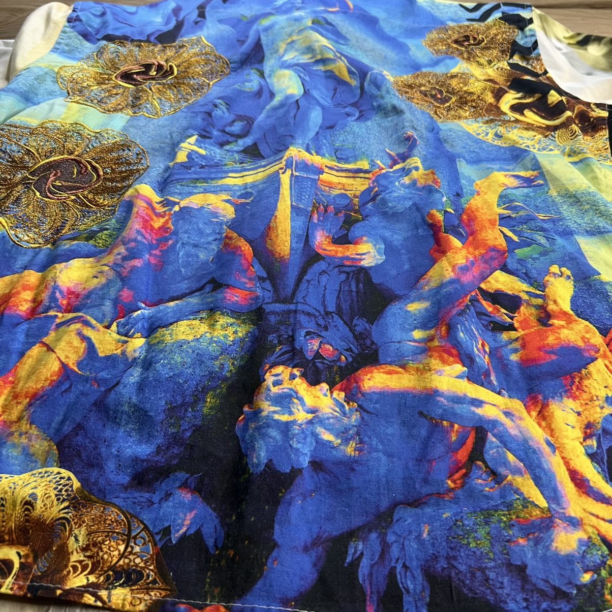 Robert Graham Robert Graham Zero to Sixty Abstract Button Down Shirt Size US XXL / EU 58 / 5 - 20 Thumbnail