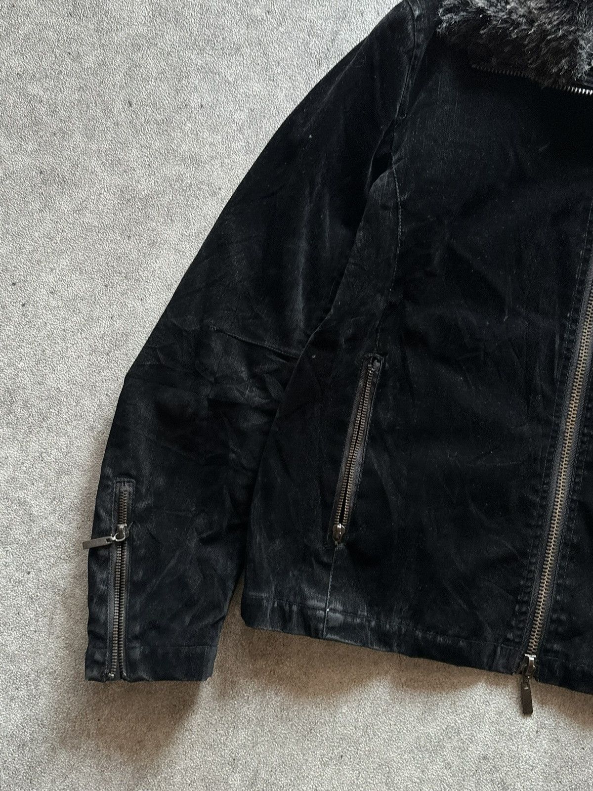 Tornado Mart Japanese Suede Fur Punk Lgb If six was nine Jacket Size US M / EU 48-50 / 2 - 2 Thumbnail