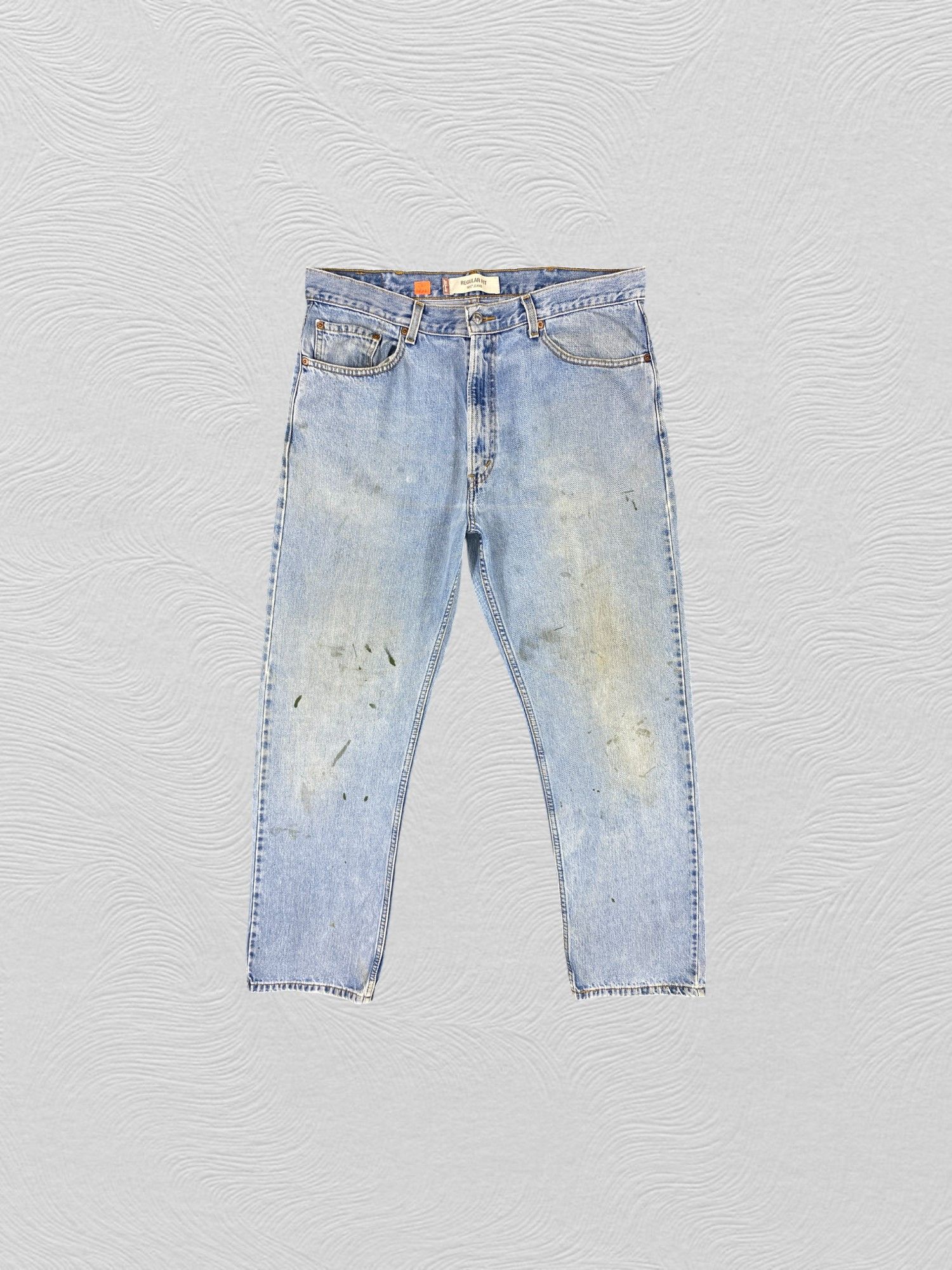 Light Blue Wash Vintage Levi's 505 37x31 Denim -JN1822