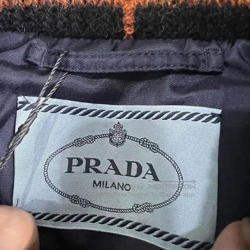 Prada Prada Blue Men's Jacket with Knit Details. Size US M / EU 48-50 / 2 - 3 Thumbnail