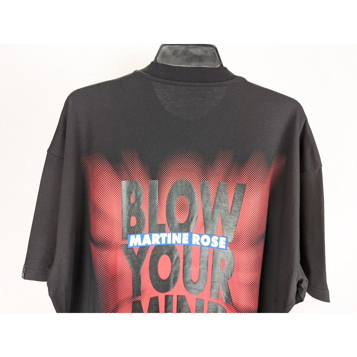 Martine Rose o1rshd1 Oversize Short Sleeve T-Shirt in Black Size US S / EU 44-46 / 1 - 13 Thumbnail