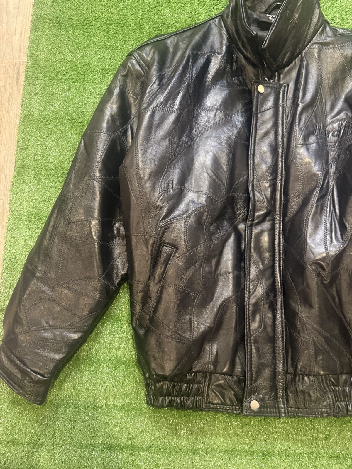 Hard Rock Cafe Hard Rock Cafe Biloxi Leather Jacket Size US L / EU 52-54 / 3 - 3 Thumbnail