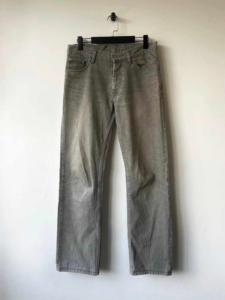 Helmut Lang helmut lang classic cut grey denim jeans 2504-Nextarrow Size US 31 - 1 Thumbnail