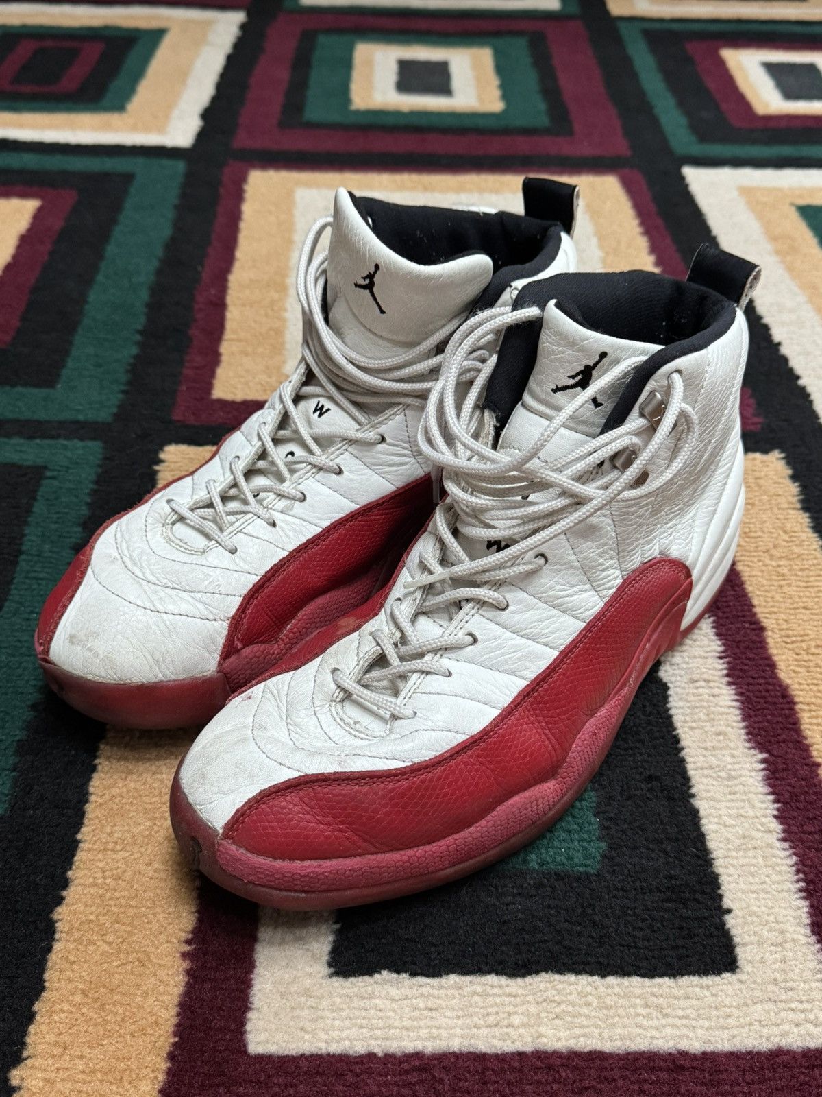 Jordan Brand 1996 OG Nike Air Jordan 12 Cherry Size US 13 / EU 46 - 2 Thumbnail