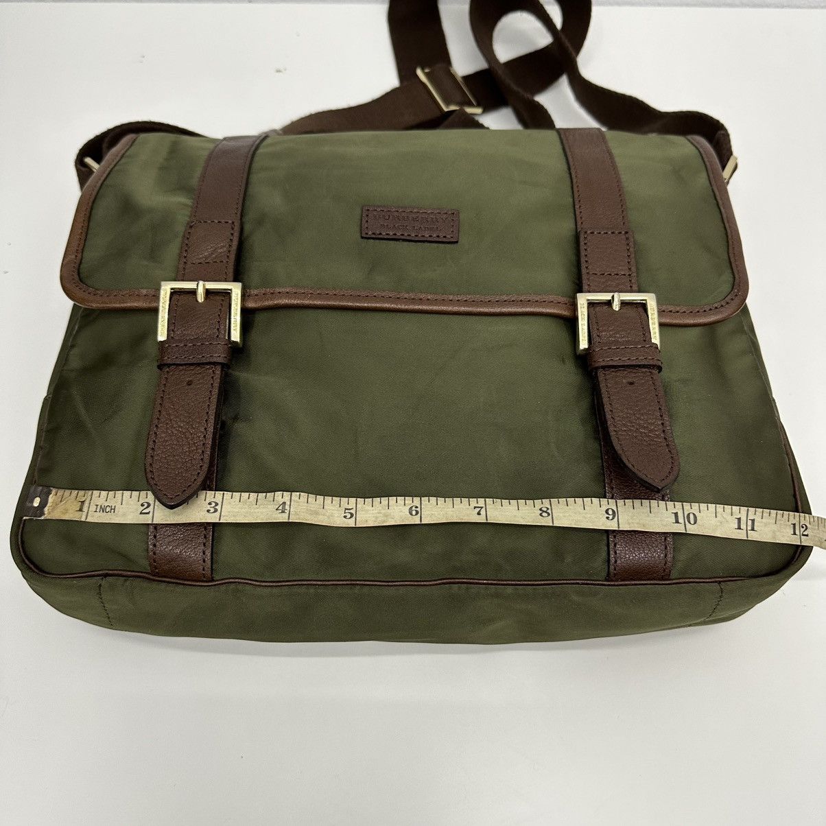 Burberry ‼️YES‼️ AUTHENTIC BURBERRY BLACK LABEL MESSENGER SHOULDER BAG Size ONE SIZE - 16 Thumbnail
