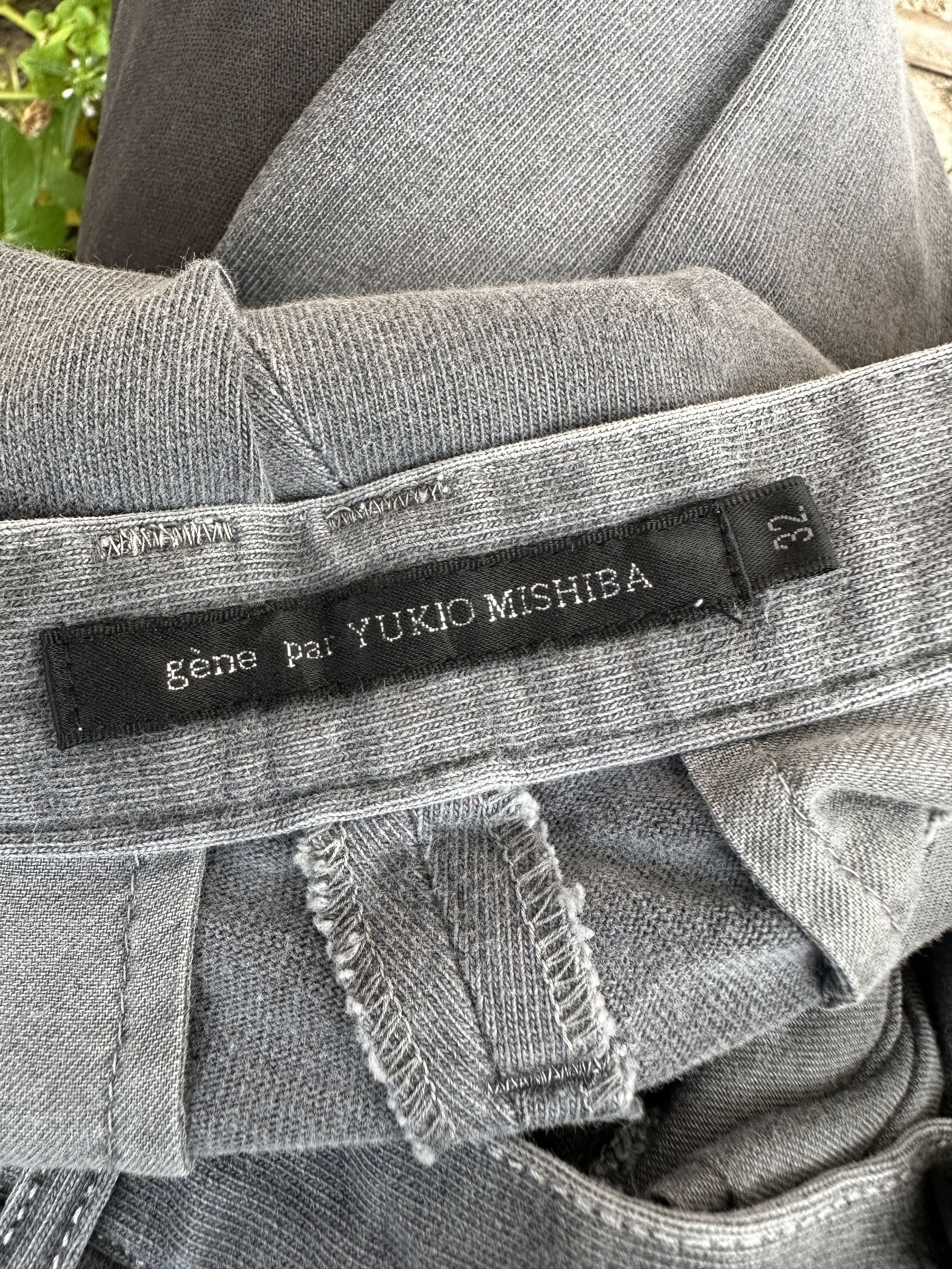 Gene Par Yukio Mishiba Vintage Gene Par Yukio Mishiba Flare Curved Wide Sweatpants Size US 34 / EU 50 - 16 Thumbnail