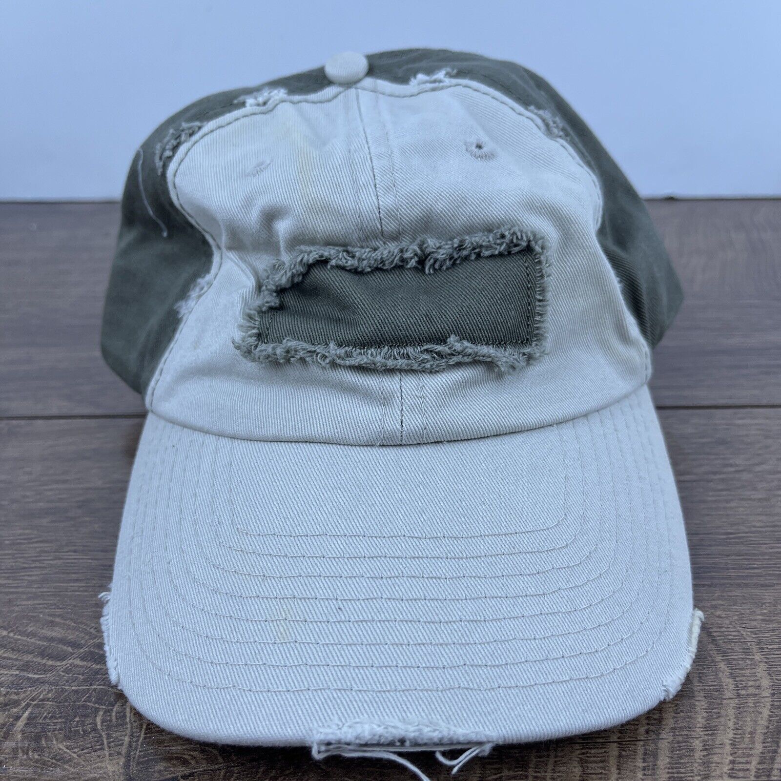 Other Plain Tan Hat Tan Brown Hat Adjustable Tan Adult Size Hat Size ONE SIZE - 3 Thumbnail