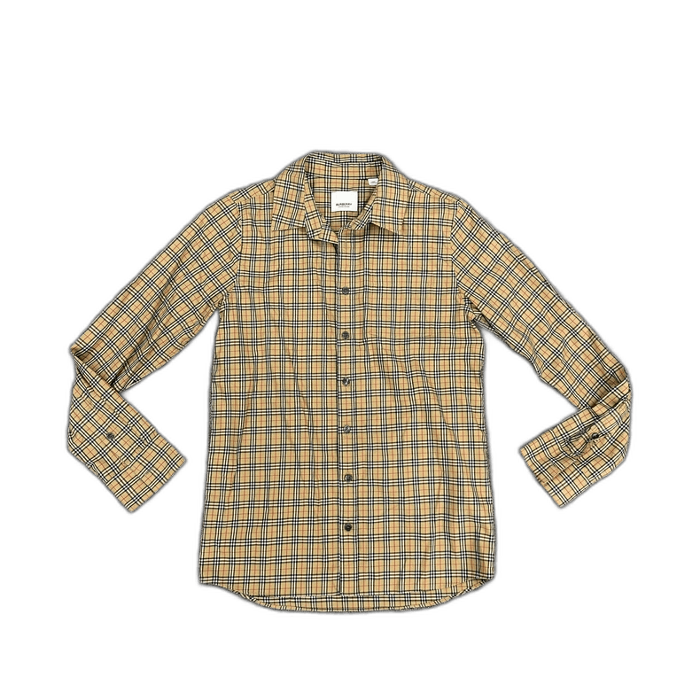 Burberry Burberry Cotton Long Sleeve Shirt for Women Size XL / US 12-14 / IT 48-50 - 1 Thumbnail