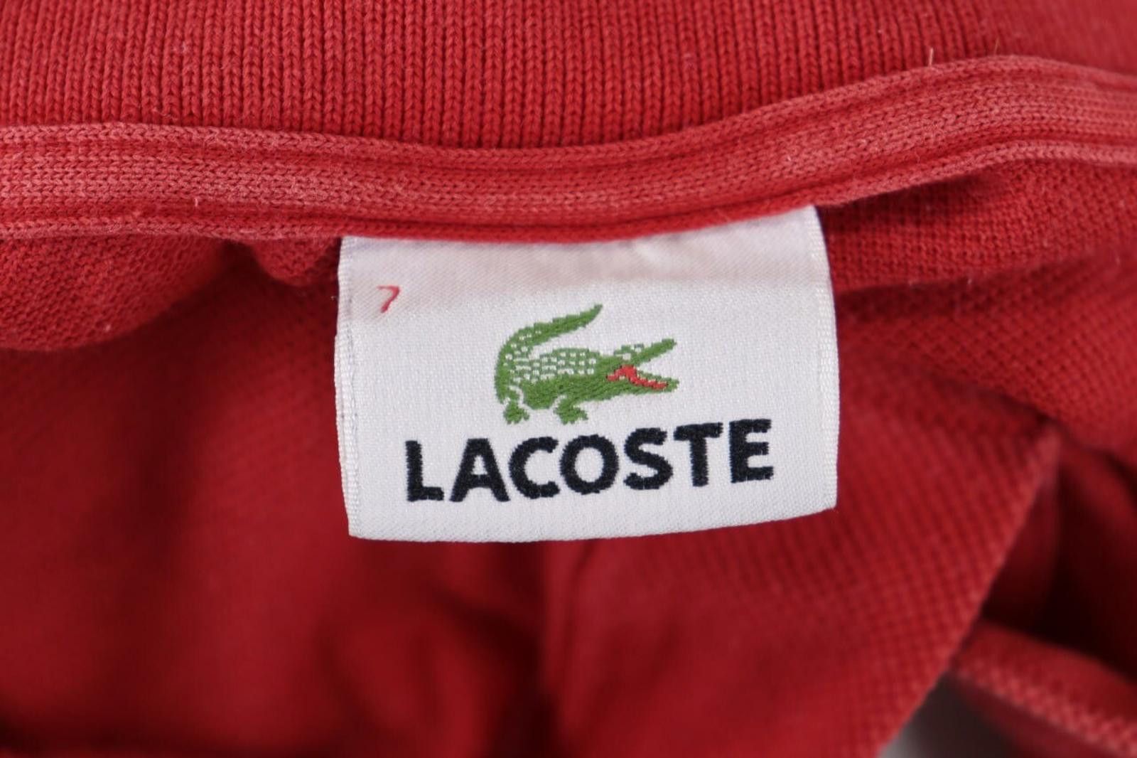 Lacoste Lacoste Red Summer Men Short Sleeve Polo Shirt Size 7 XXL Size US M / EU 48-50 / 2 - 11 Thumbnail