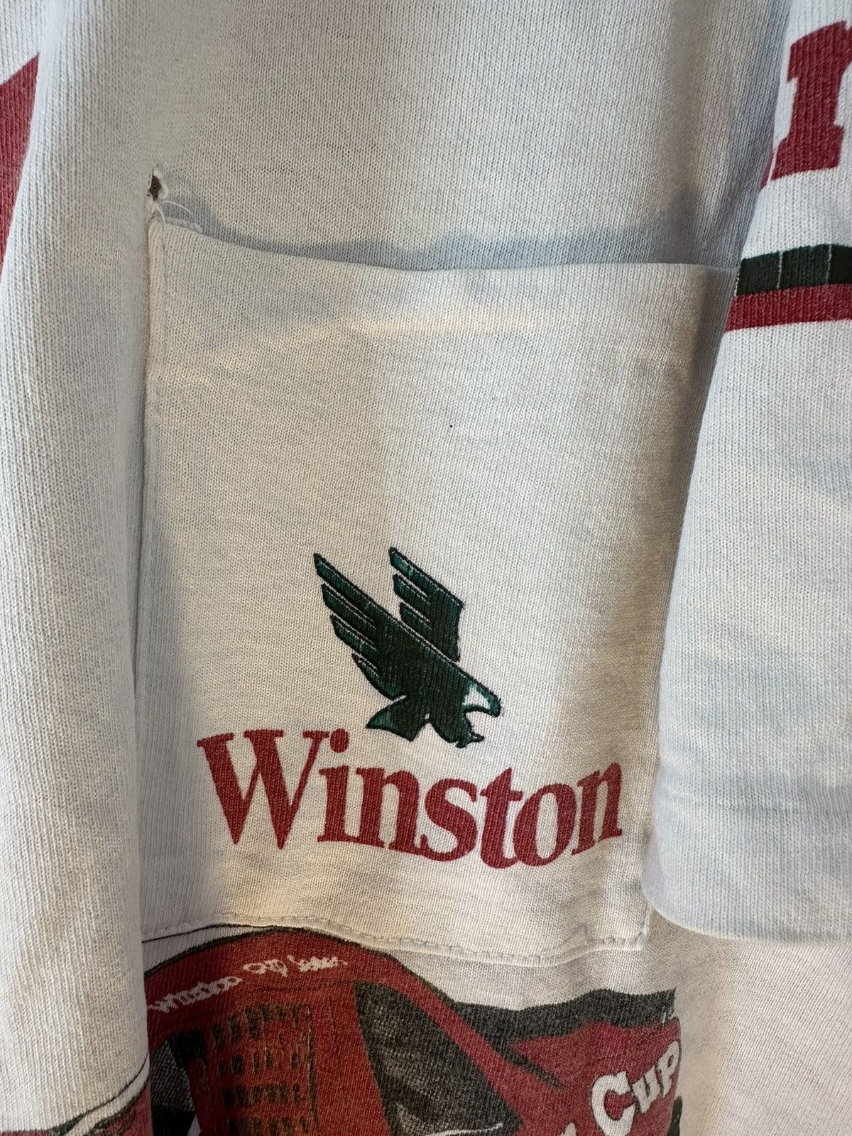 Other Vintage Winston cup racing tee Size US XL / EU 56 / 4 - 8 Thumbnail