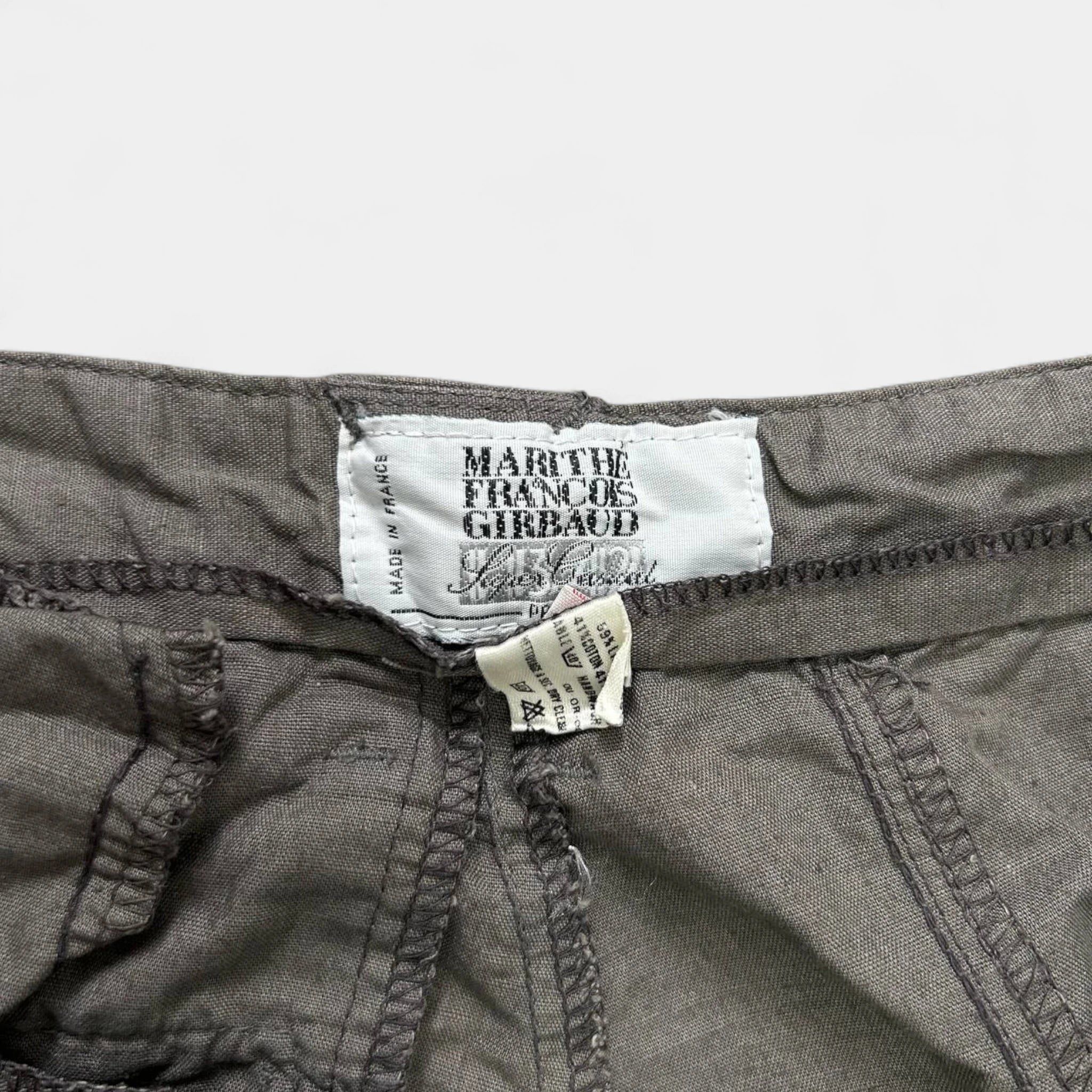 Marithe + Francois Girbaud Marithé + François Girbaud Lightweight Grey Bombacho Pants Size US 26 / EU 42 - 4 Thumbnail