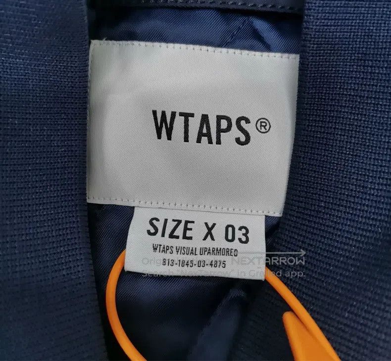 Wtaps Wtaps Bone nylon loose cotton jacket Size US L / EU 52-54 / 3 - 6 Thumbnail