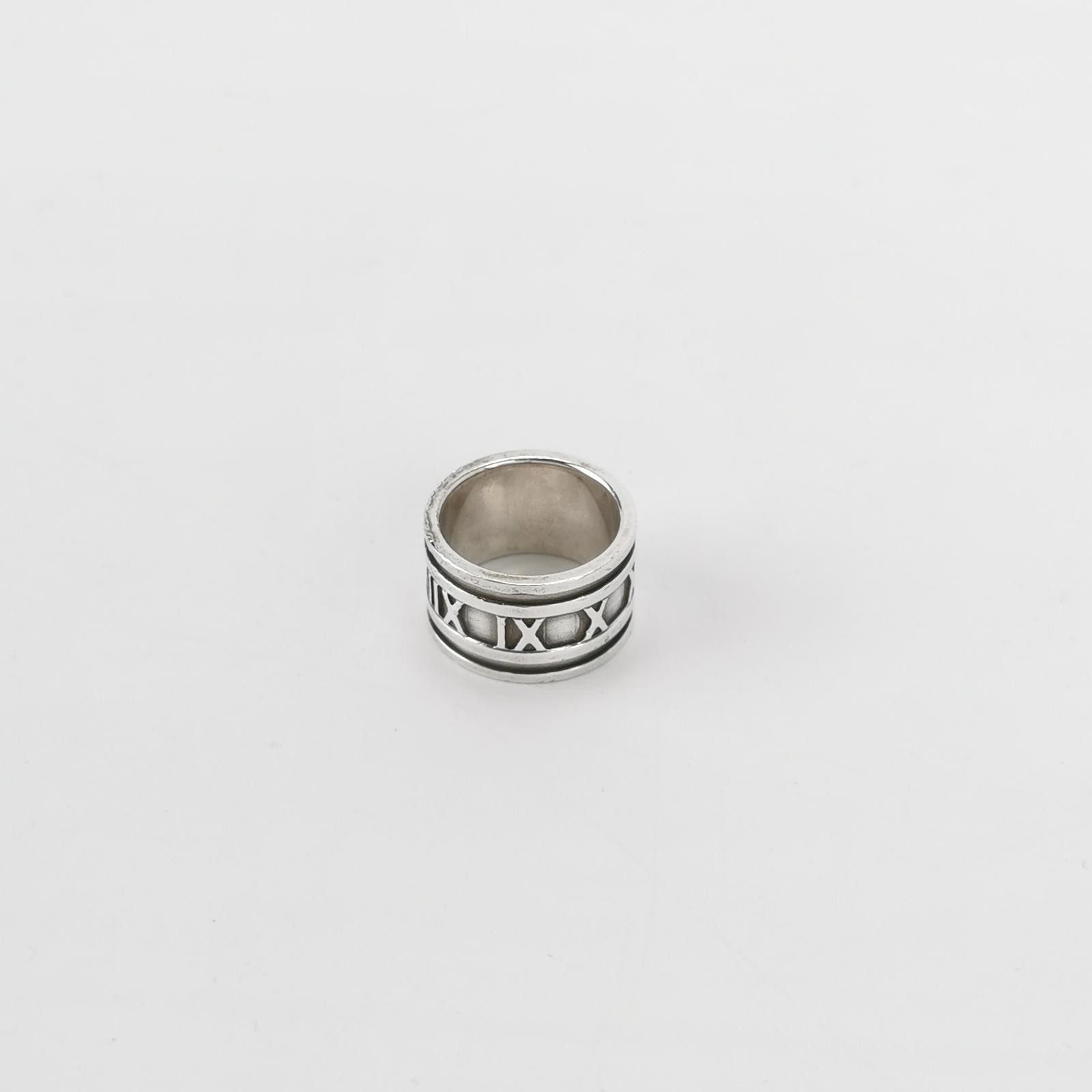 Tiffany & Co. Tiffany & Co. Atlas S925 Roman Numeral Ring Size 12 -z2505 Size ONE SIZE - 3 Thumbnail