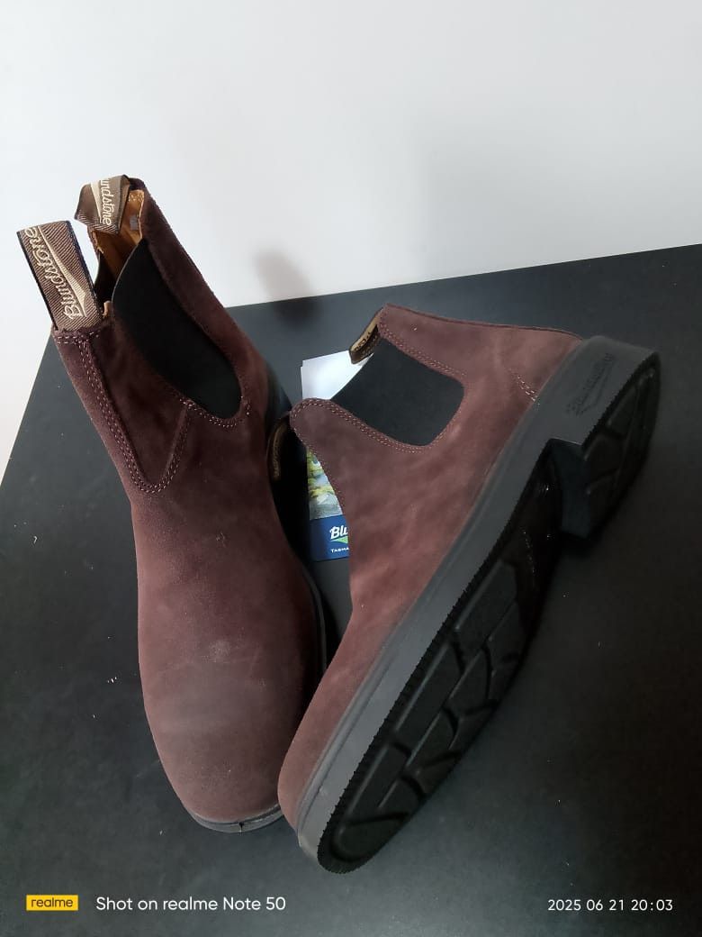 Blundstone Blundstone Chelsea - Dress Brown Waxed #2021# Tg:43 Tg:43. Size US 9.5 / EU 42-43 - 5 Thumbnail