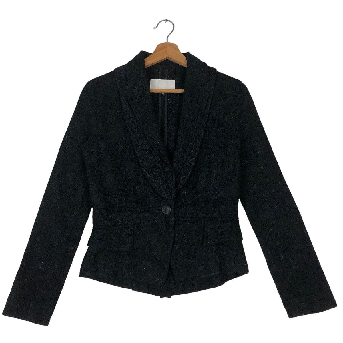 Enchantment 🔥Vtg Tweed Cropped Jacket Enchanment Issey Miyake Size M / US 6-8 / IT 42-44 - 1 Thumbnail