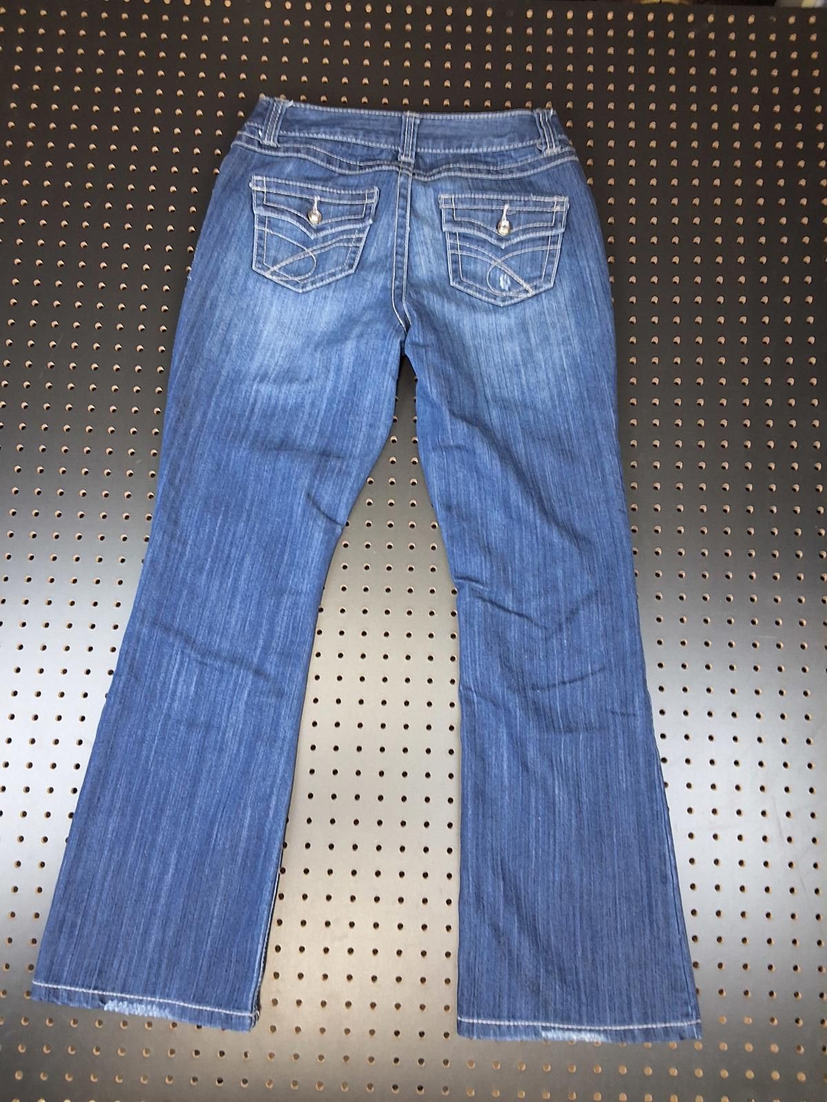 Other Stylish Women's Flare Jeans - Classic Blue Denim Size 30" / US 8 / IT 44 - 2 Thumbnail