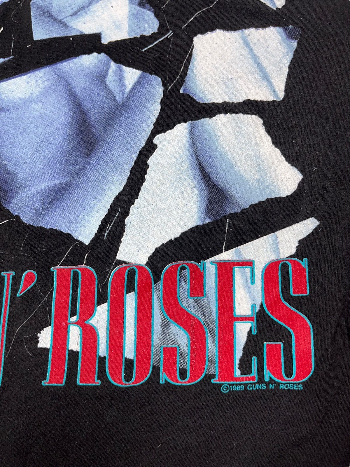 Guns N' Roses Vintage 1989 Guns N Roses Used to Love Her Band T-shirt Size US XL / EU 56 / 4 - 5 Thumbnail
