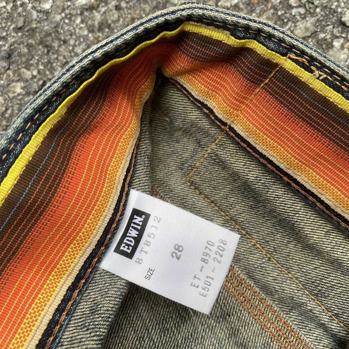 Edwin Edwin Bush Pant Jeans Faded Mud Wash Rusty Denim Size US 28 / EU 44 - 6 Thumbnail