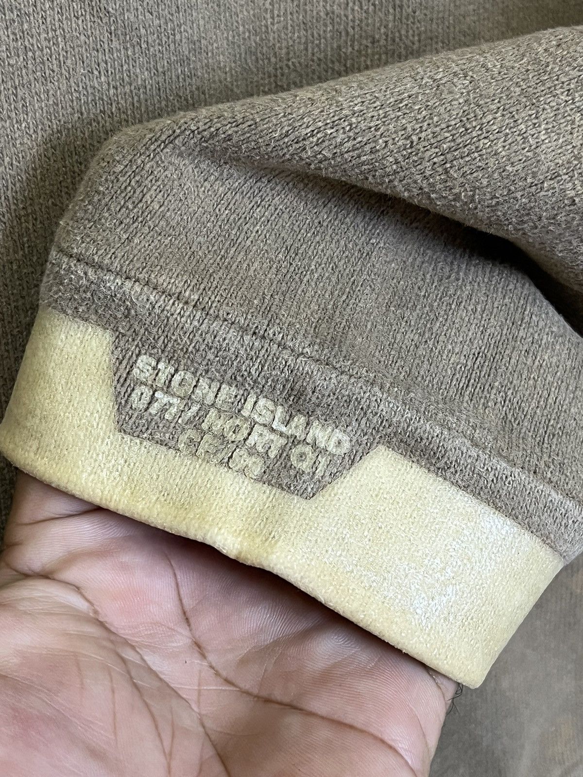 Stone Island VINTAGE 90s STONE ISLAND 077 NORT Q1 CE/99 FADED SWEATSHIRT Size US M / EU 48-50 / 2 - 6 Thumbnail