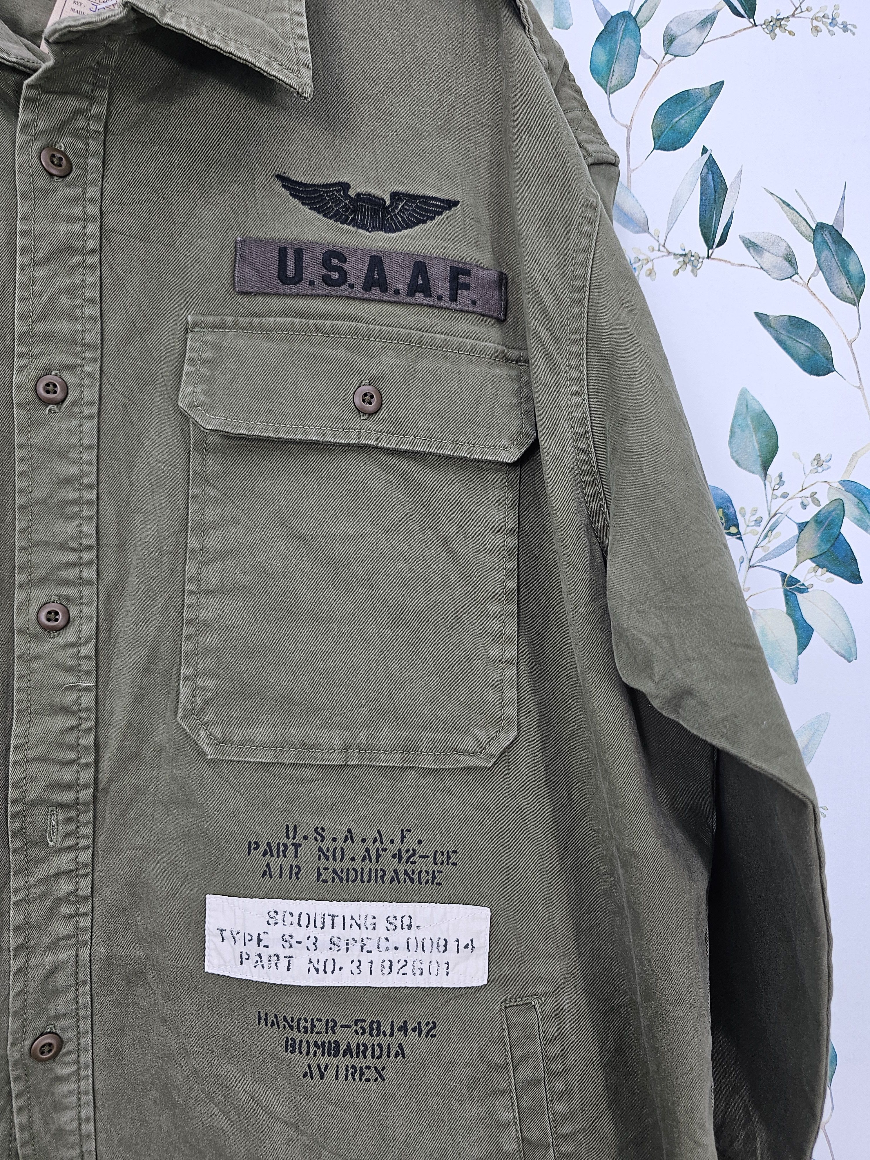 Avirex AVIREX Cordura US Army Combat Tactical Big Size Jacket J0144 Size US XXL / EU 58 / 5 - 3 Thumbnail
