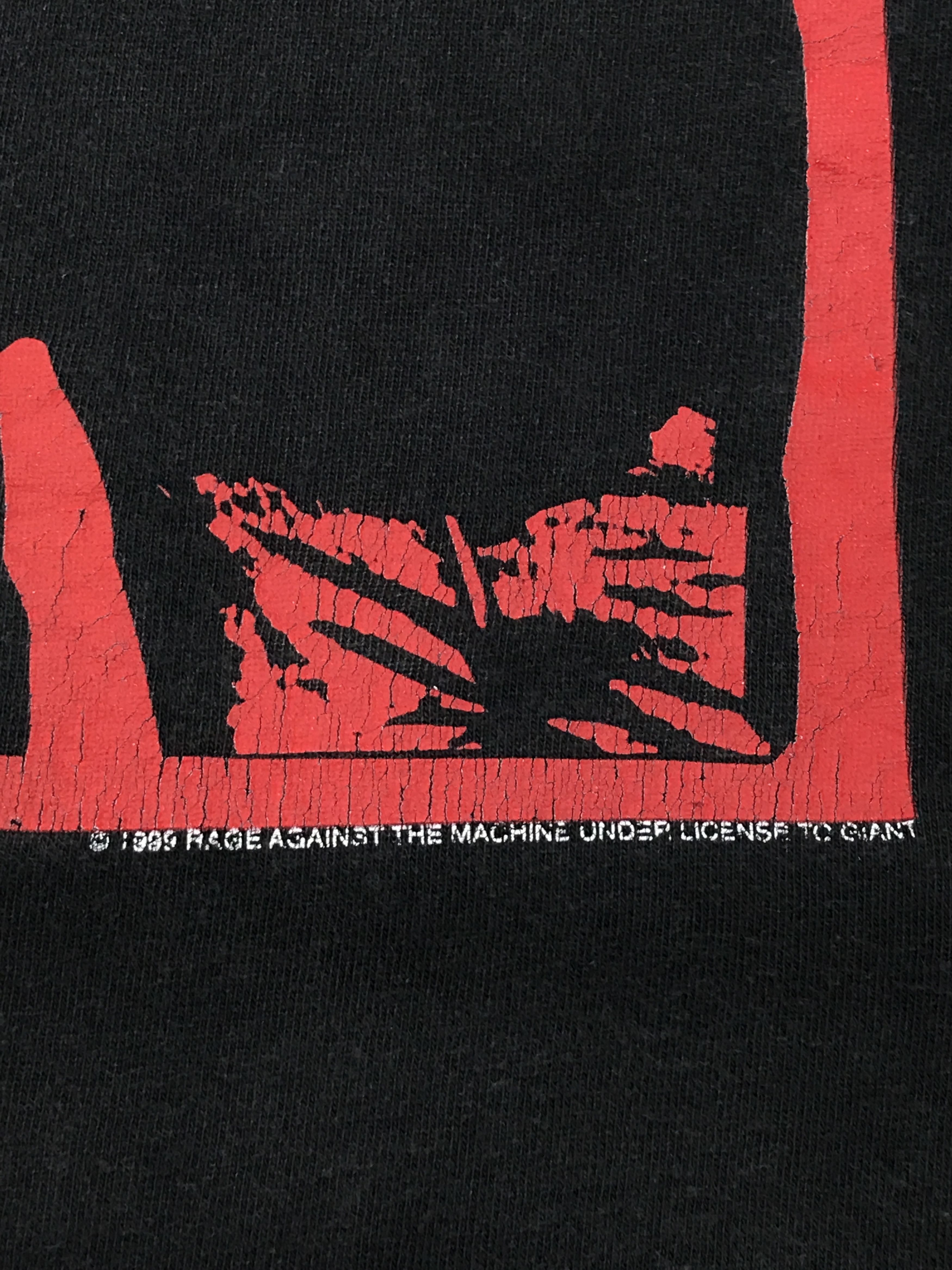 Band Tees Vintage Rage Again The Machine Band Tees Size US L / EU 52-54 / 3 - 5 Thumbnail