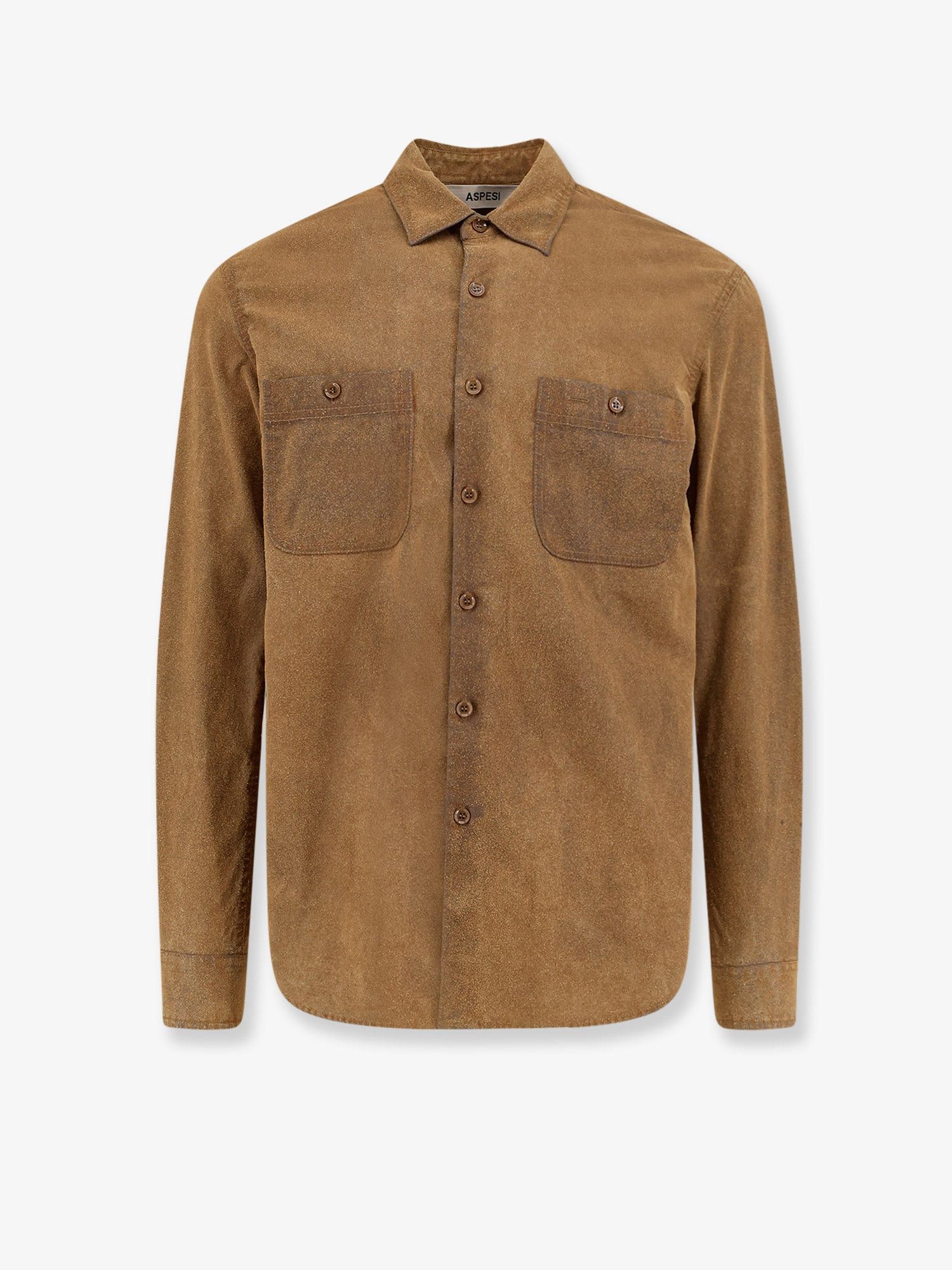 Aspesi Suede Shirt Size US L / EU 52-54 / 3 - 1 Thumbnail