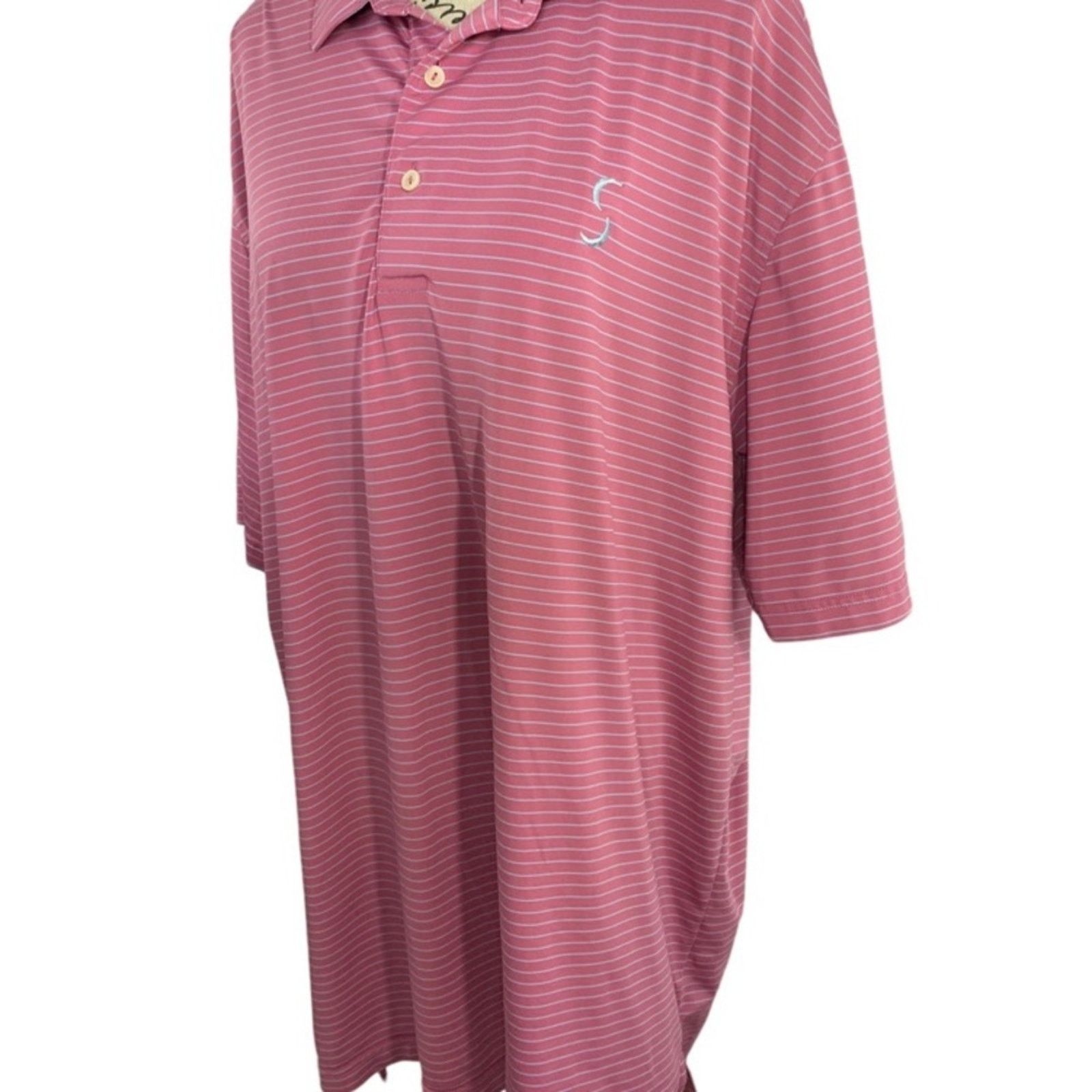 Peter Millar Peter Millar Men's Large Polo Shirt Golf Summer Comfort Size US L / EU 52-54 / 3 - 4 Thumbnail