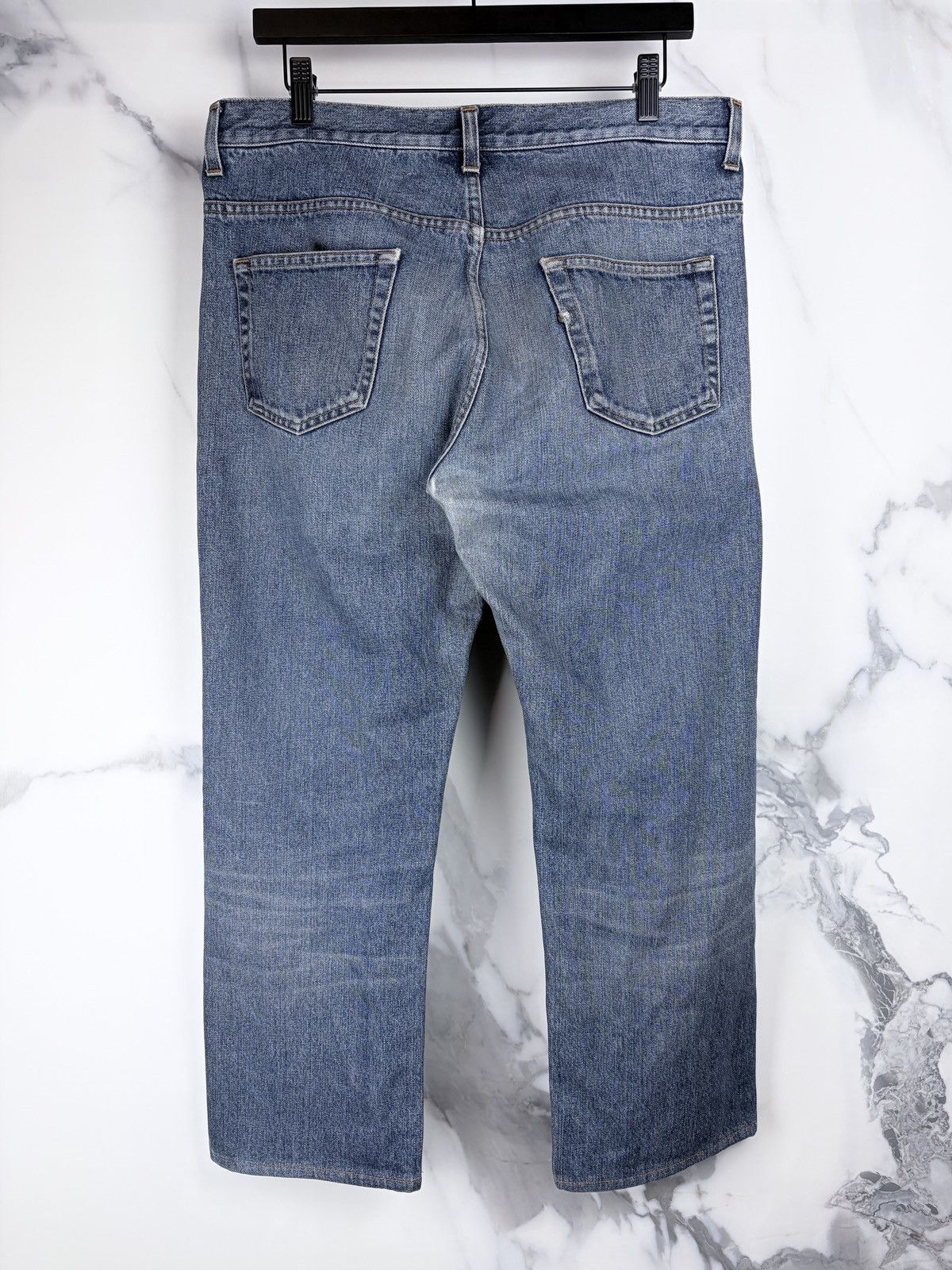 Gucci Gucci Tom Ford Horsebit Straight Leg Faded Denim Jeans Size US 32 / EU 48 - 3 Thumbnail