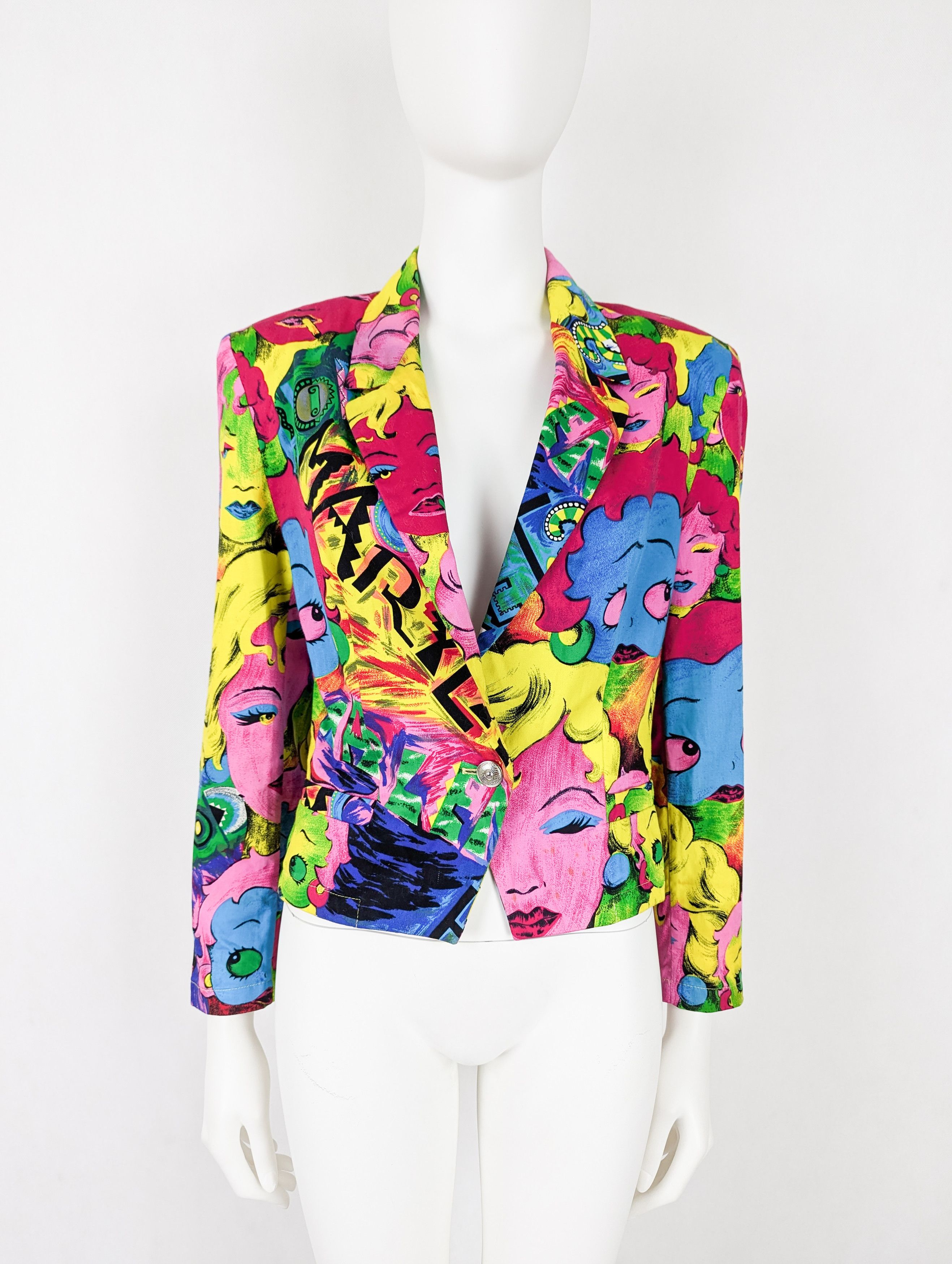 Versace Jeans Couture Versace Jeans Couture Betty Boop Marilynn Monroe jacket Size M / US 6-8 / IT 42-44 - 2 Thumbnail