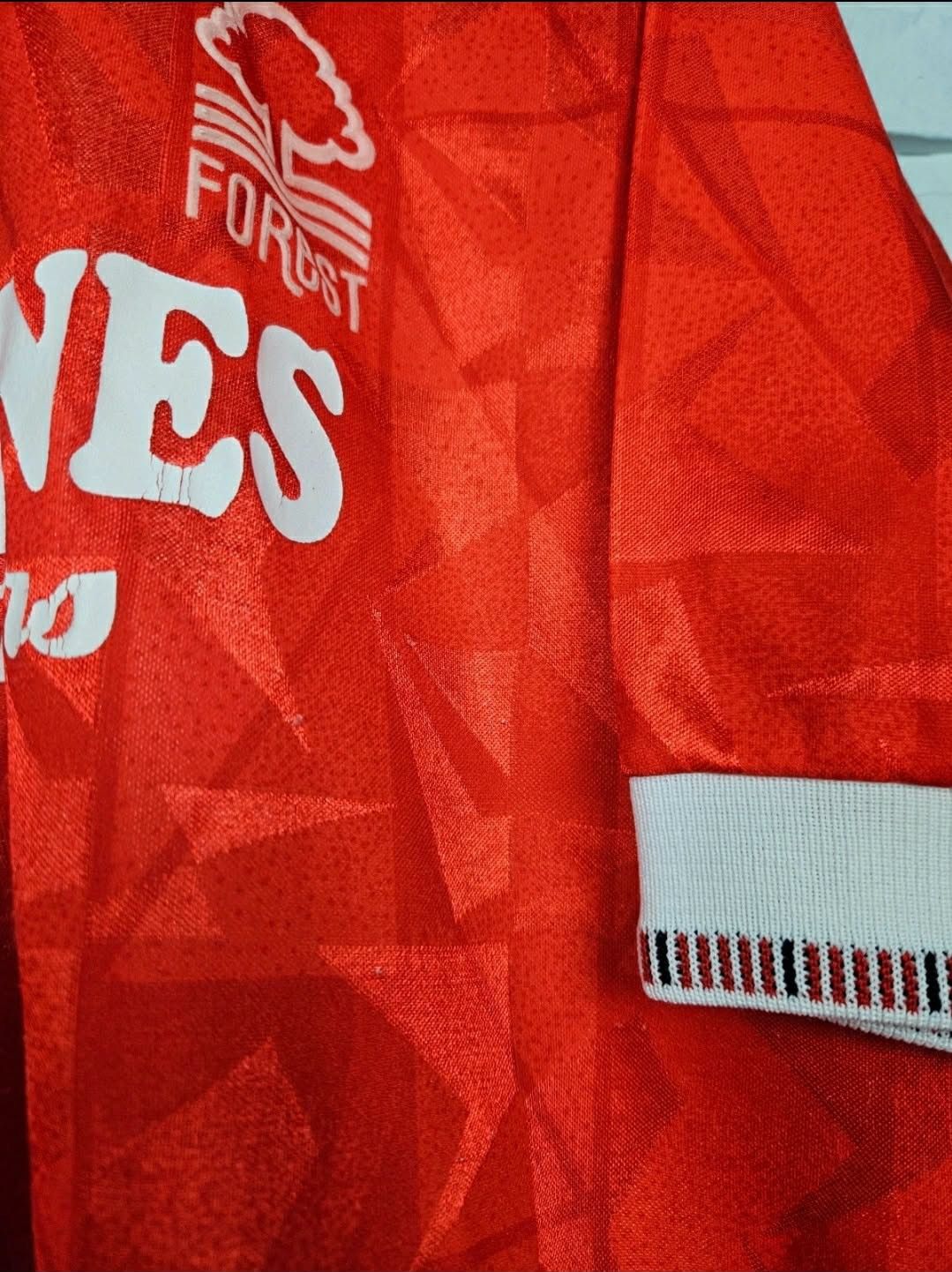 Umbro Nottingham Forest 1990/1992 home shirt kit football soccer Size US L / EU 52-54 / 3 - 17 Thumbnail