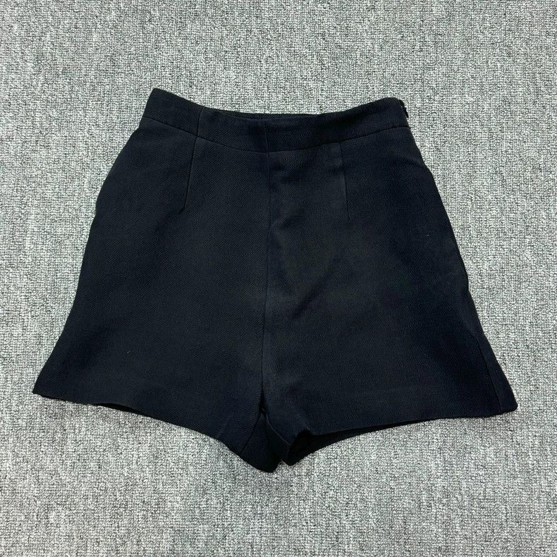Dior black wool shorts by Dior size 34 Size US 34 / EU 50 - 1 Thumbnail