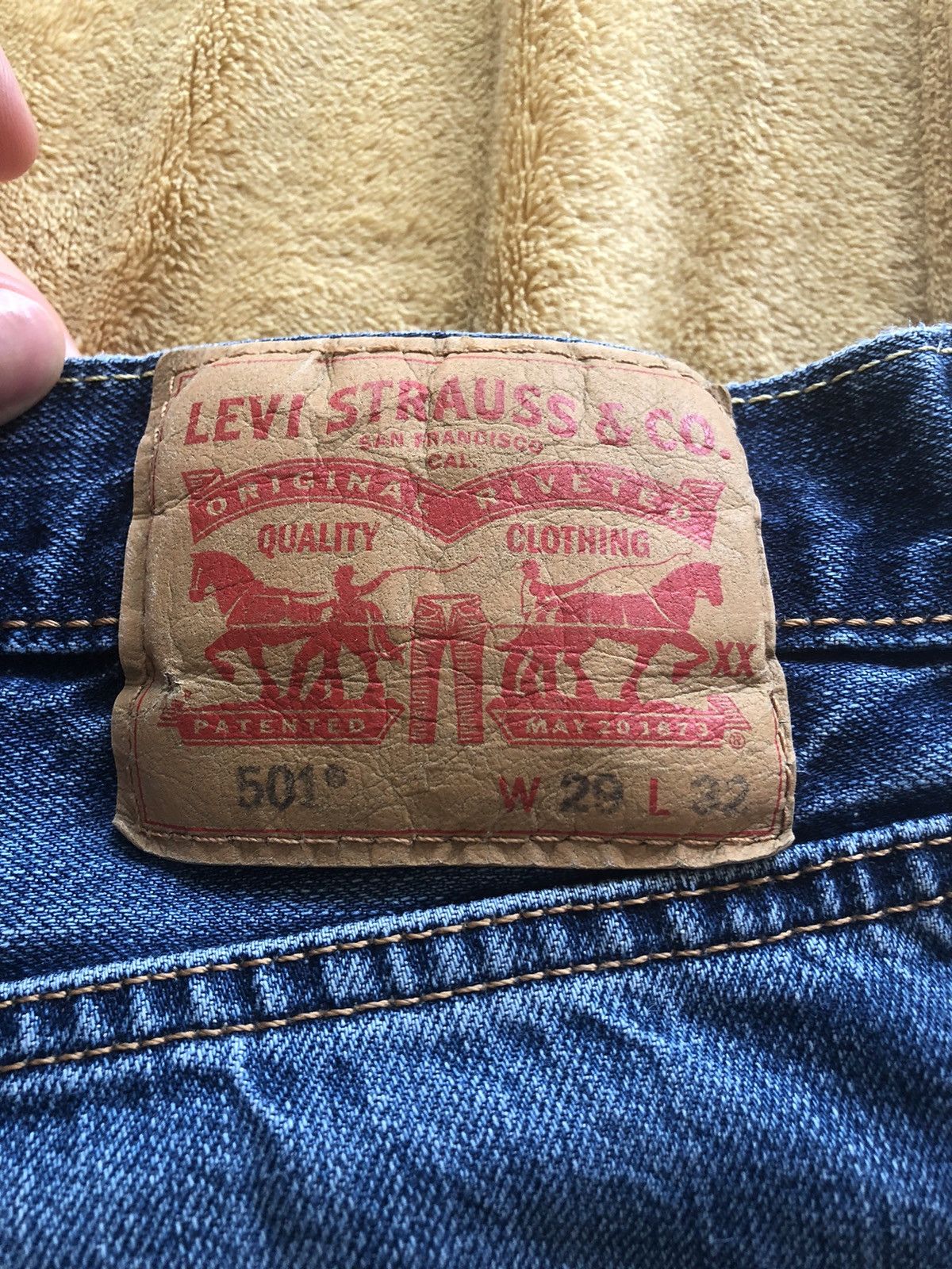 Levi's × Vintage LEVI’S 501 DENIM VINTAGE JEANS PANTS Size US 29 - 3 Thumbnail
