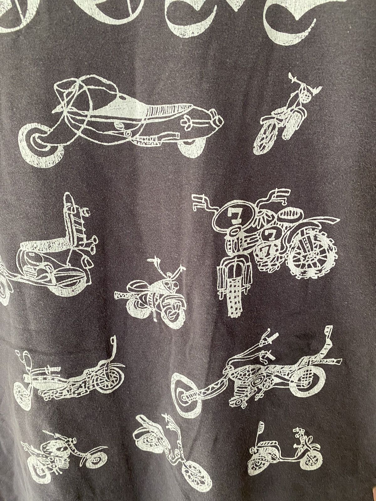 Hysteric Glamour 1990s Ozone Rock Hysteric Glamour cyberpunk motorcycle Size US M / EU 48-50 / 2 - 9 Thumbnail