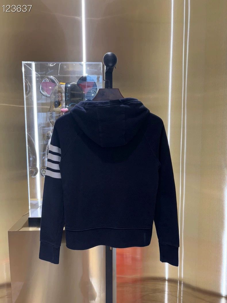 Thom Browne Thom Browne Zippered hooded jacket Size US XS / EU 42 / 0 - 2 Thumbnail