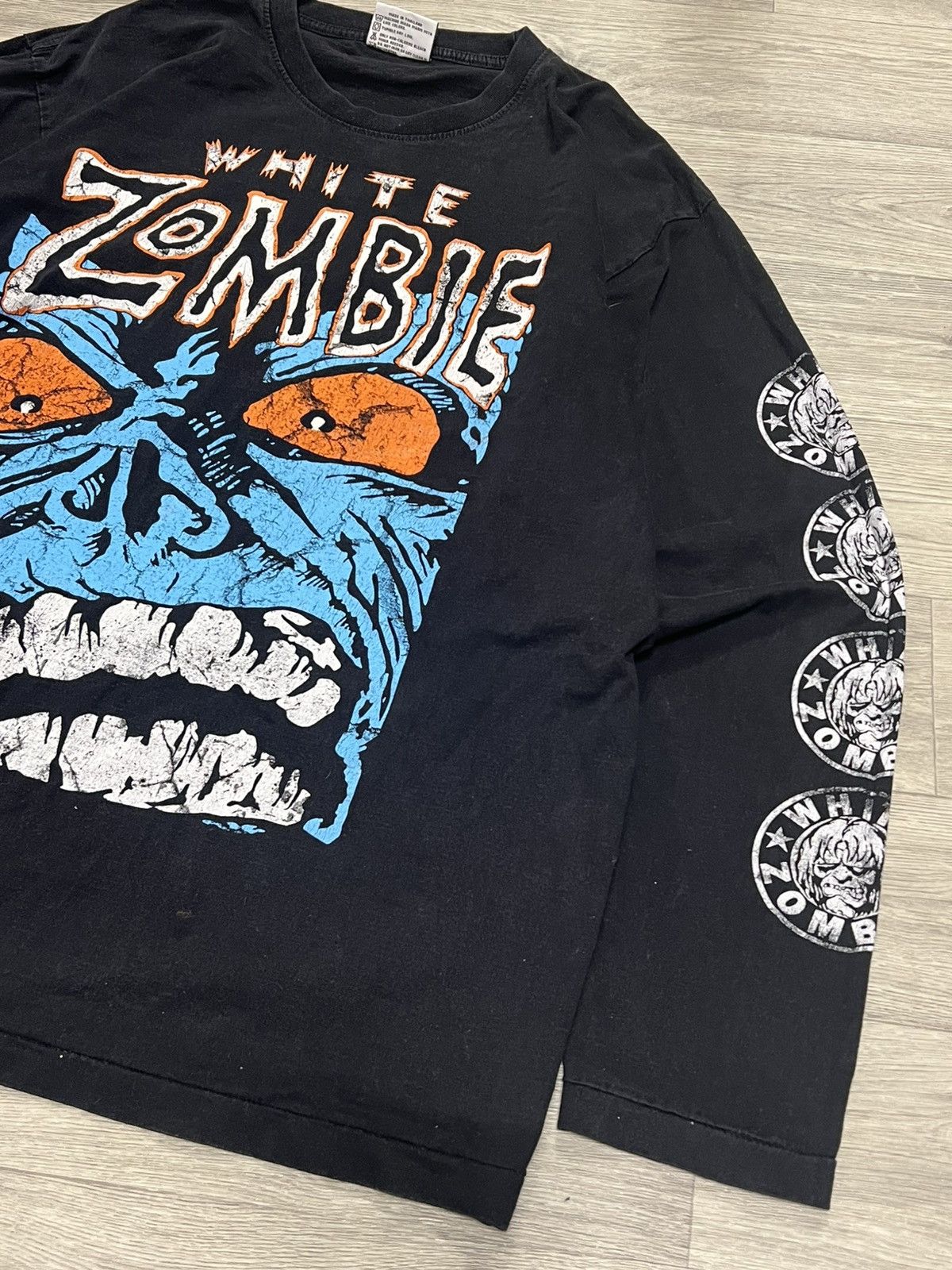 Band Tees White Zombie Longsleeve Astro-Creep Era, Power/Plus Size US XXL / EU 58 / 5 - 3 Thumbnail