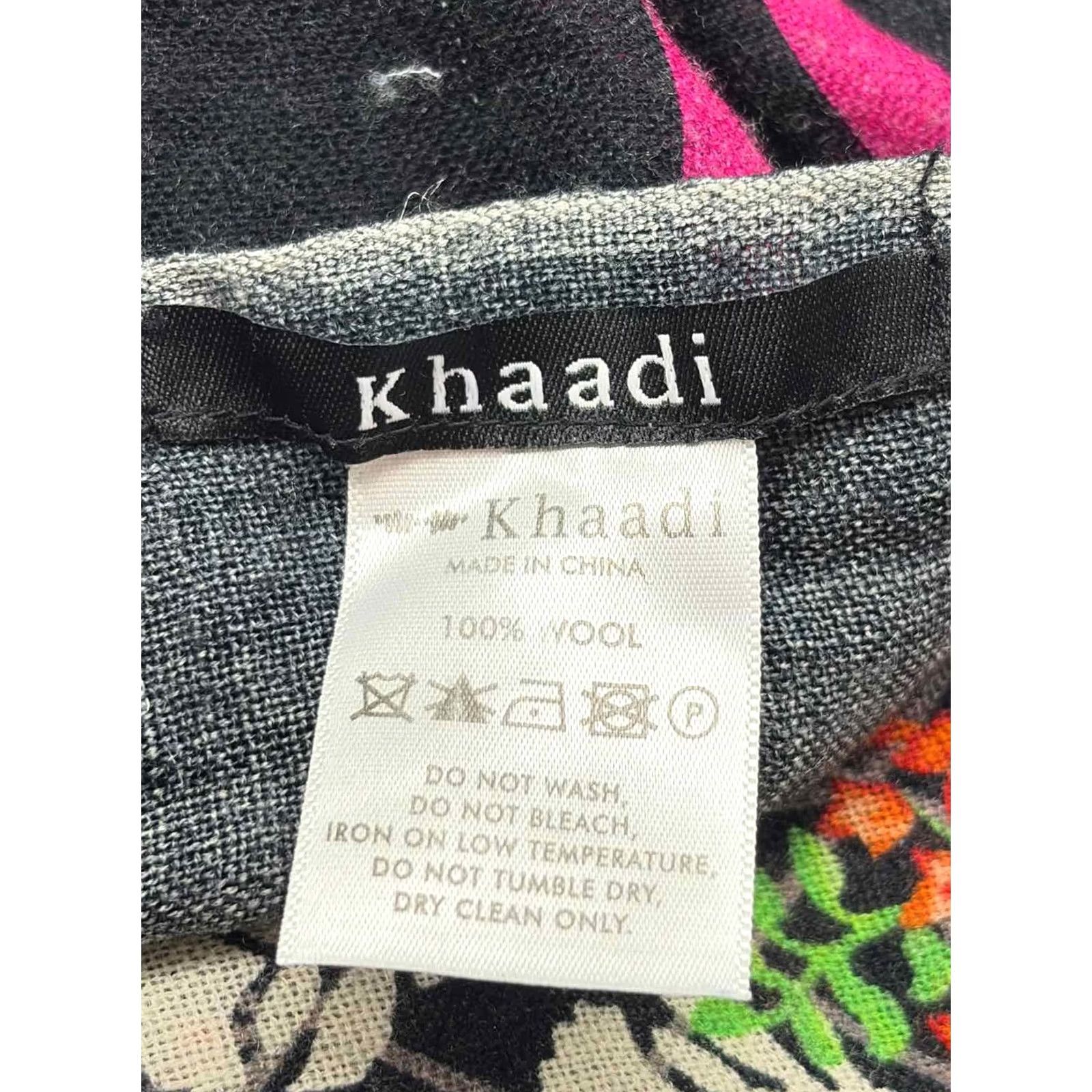 Vintage Khaadi Black Scarves Size ONE SIZE - 3 Thumbnail