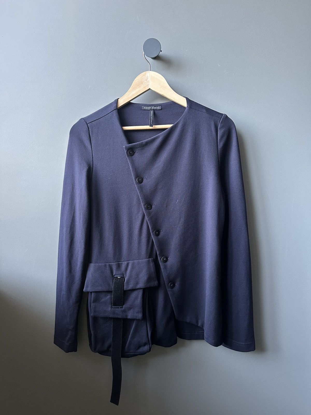 Sarah Pacini Sarah Pacini Asymmetric Italy Made Blazer Size M / US 6-8 / IT 42-44 - 1 Thumbnail
