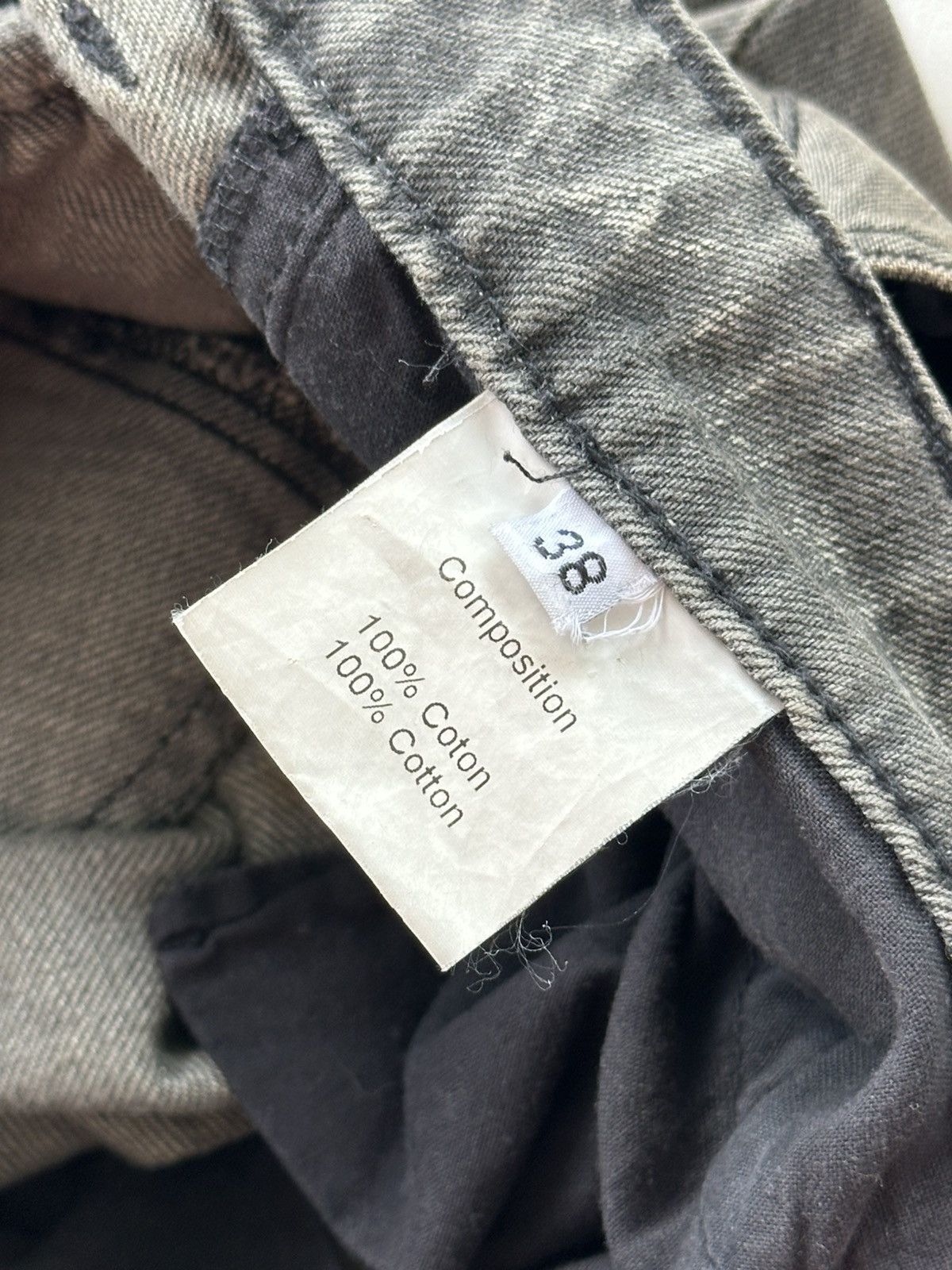 Balmain BALMAIN Decarnin SS 2010 Oil Stained Biker Denim Zip Jeans Size US 28 / EU 44 - 23 Thumbnail