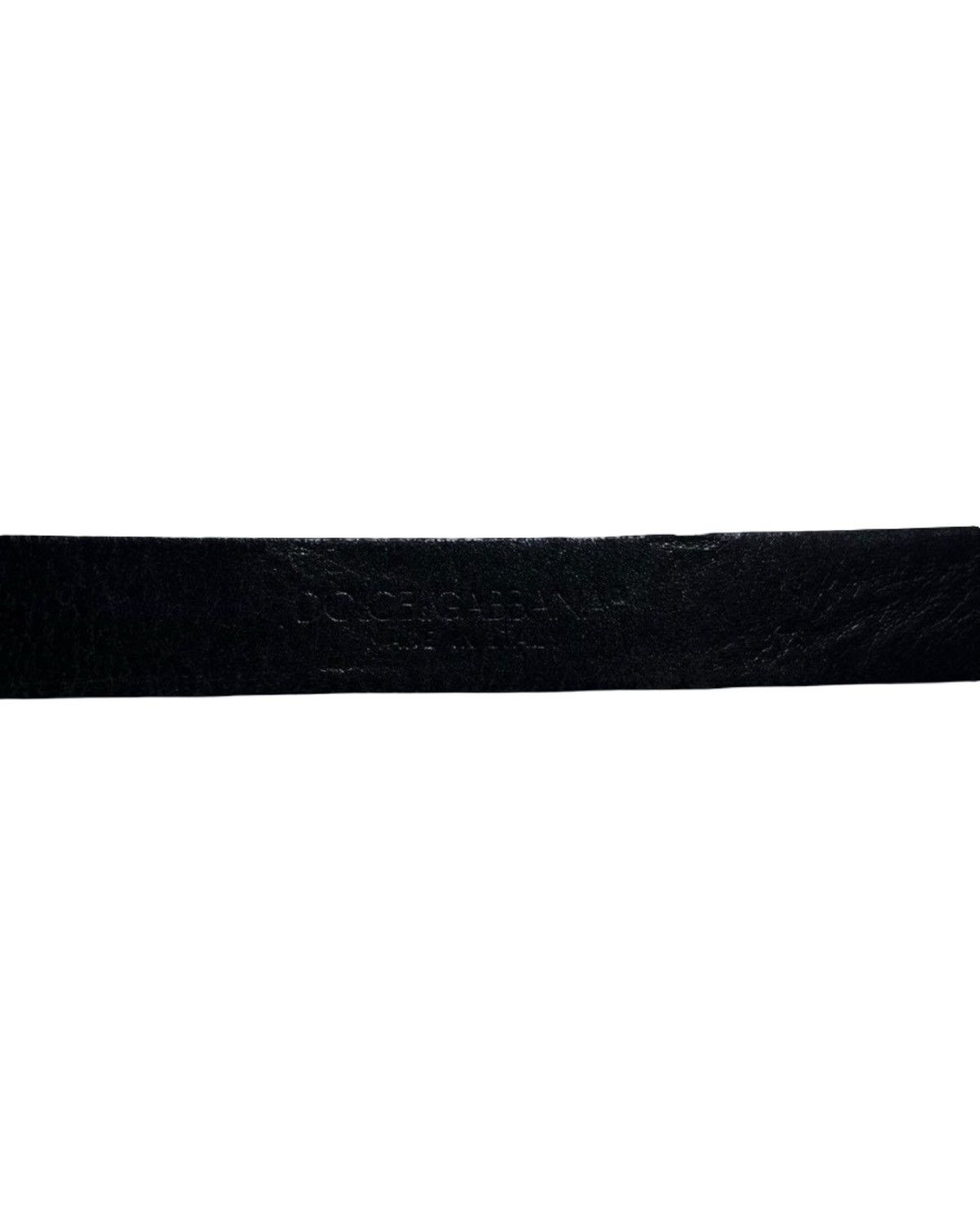 Dolce & Gabbana Bijou Gothic Buckle Leather Belt Size ONE SIZE - 5 Thumbnail